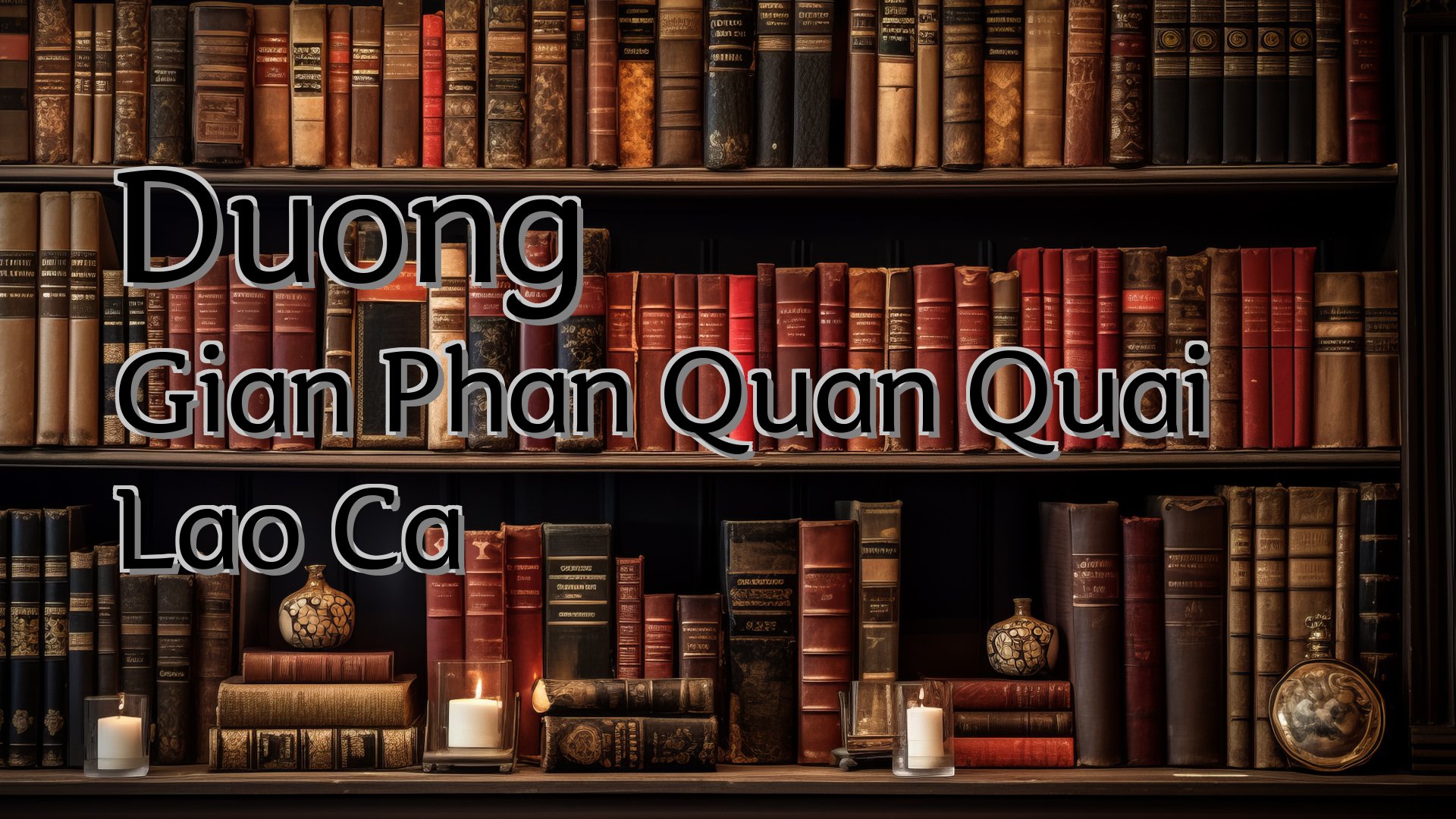 Cover image for Duong Gian Phan Quan Quai Lao Ca