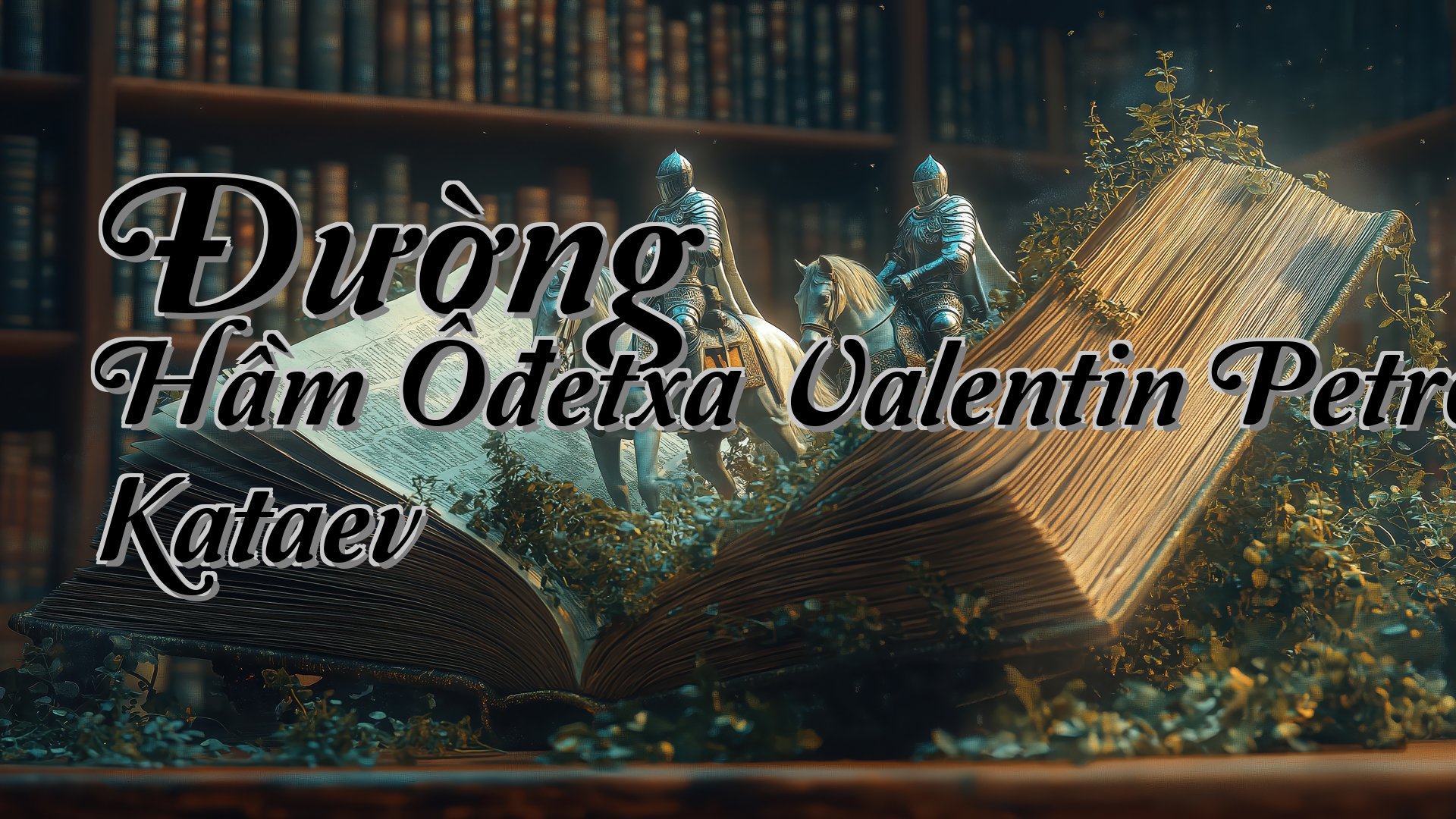 cover-Đường Hầm Ôđetxa Valentin Petrovich Kataev