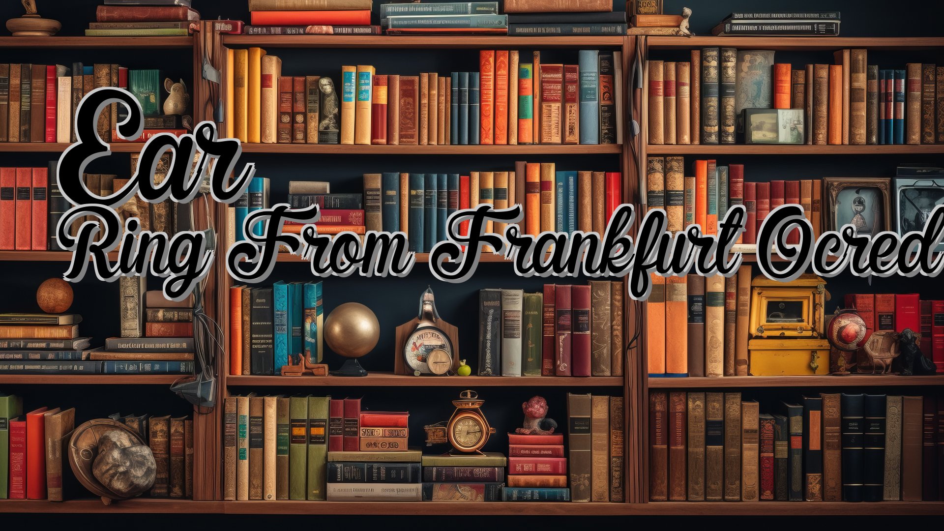 cover-Ear Ring From Frankfurt Ocred