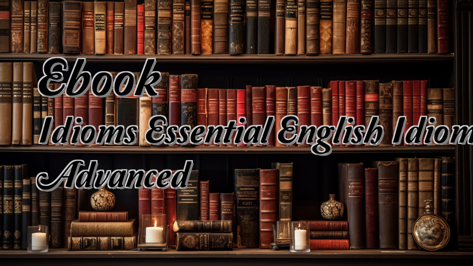cover-Ebook Idioms Essential English Idioms Advanced