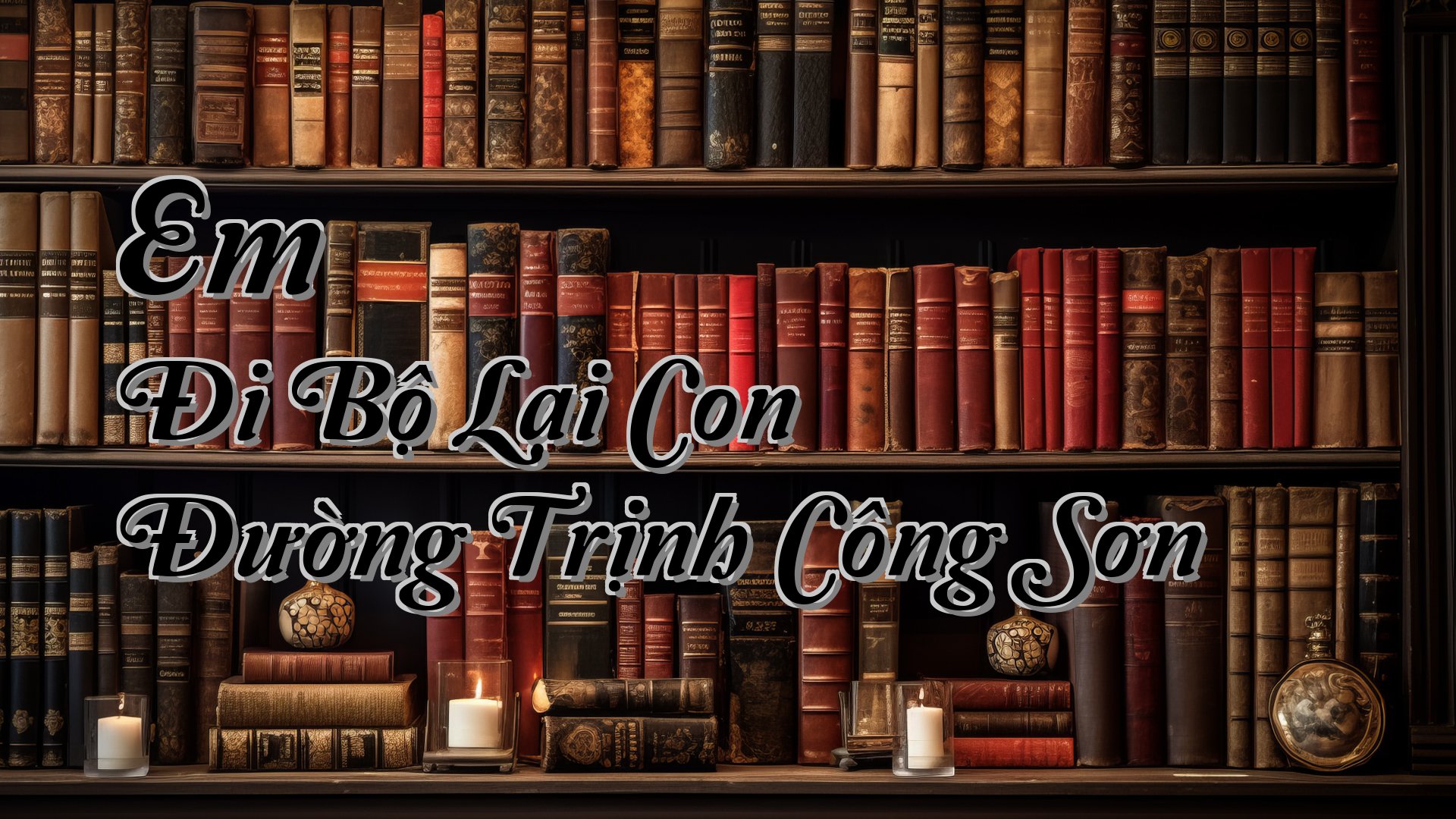 cover-Em Đi Bộ Lại Con Đường Trịnh Công Sơn