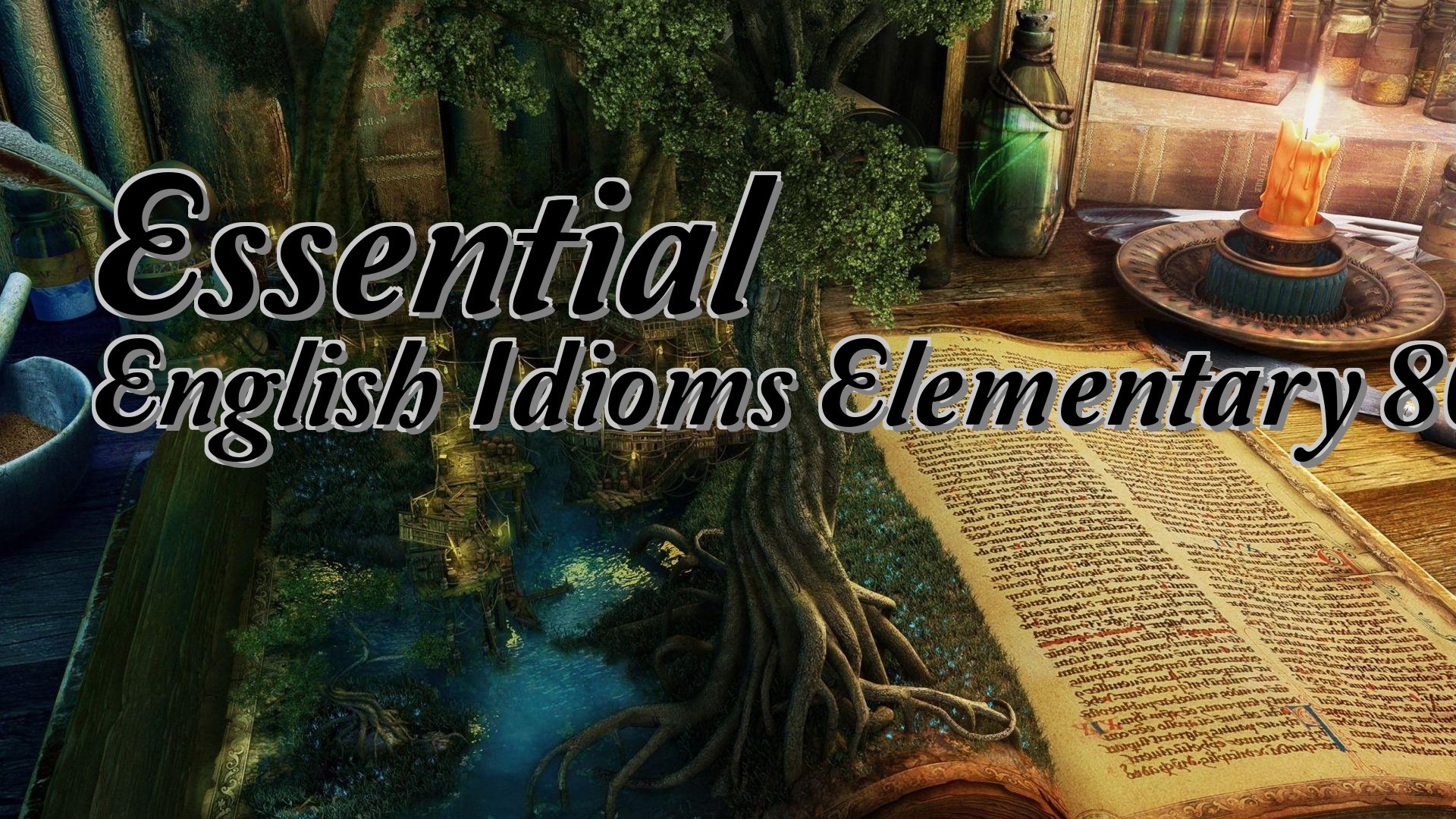 cover-Essential English Idioms Elementary 8025