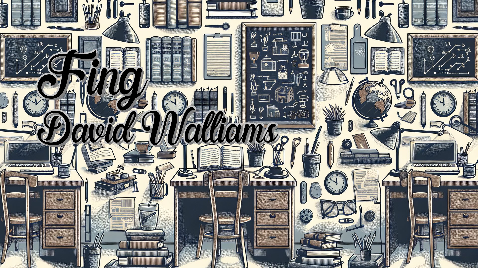 Cover image for Fing David Walliams