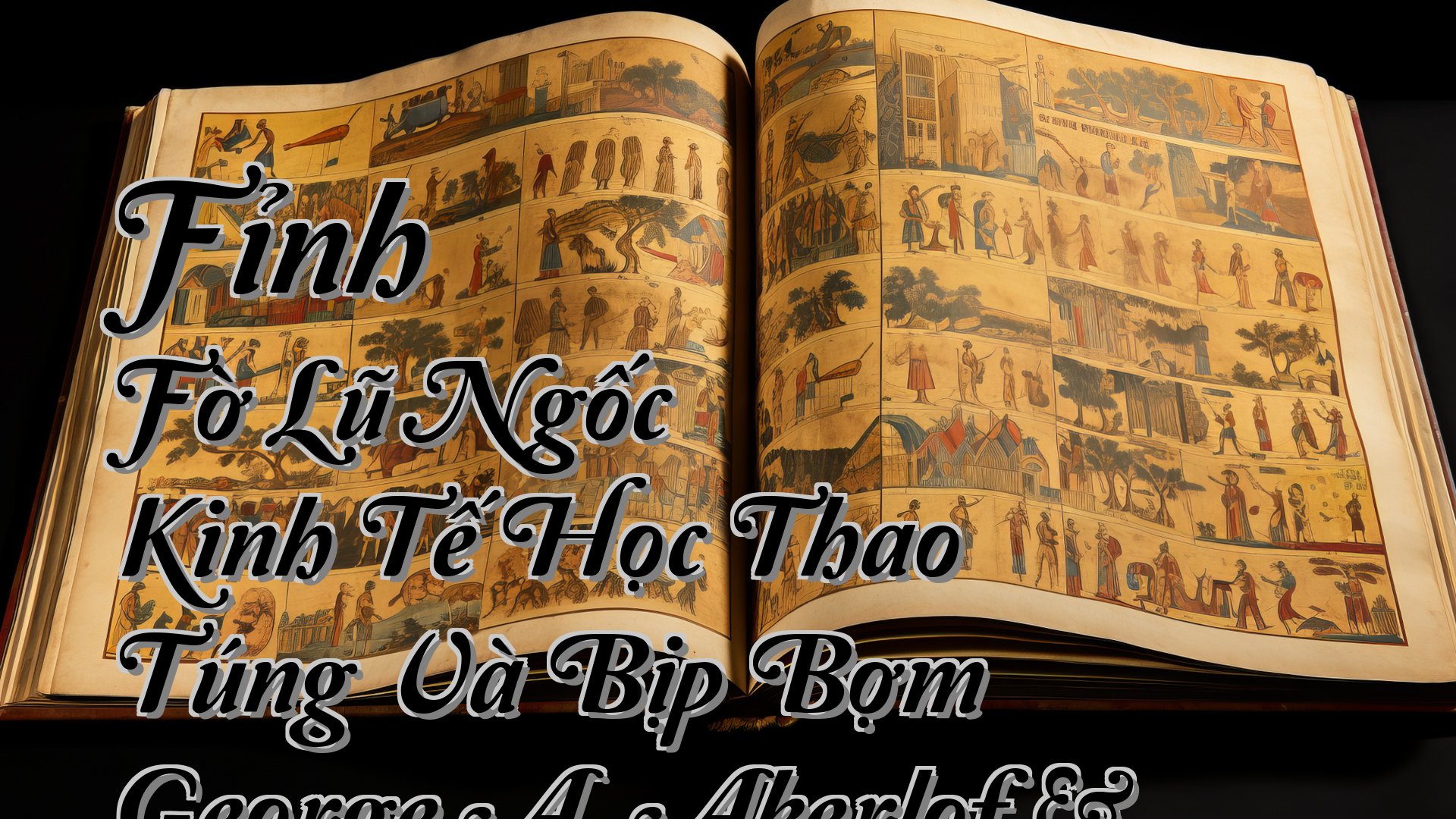 cover-Fỉnh Fờ Lũ Ngốc – Kinh Tế Học Thao Túng Và Bịp Bợm George A. Akerlof & Robert J. Shiller & Lê Trọng Hoàng (Dịch)