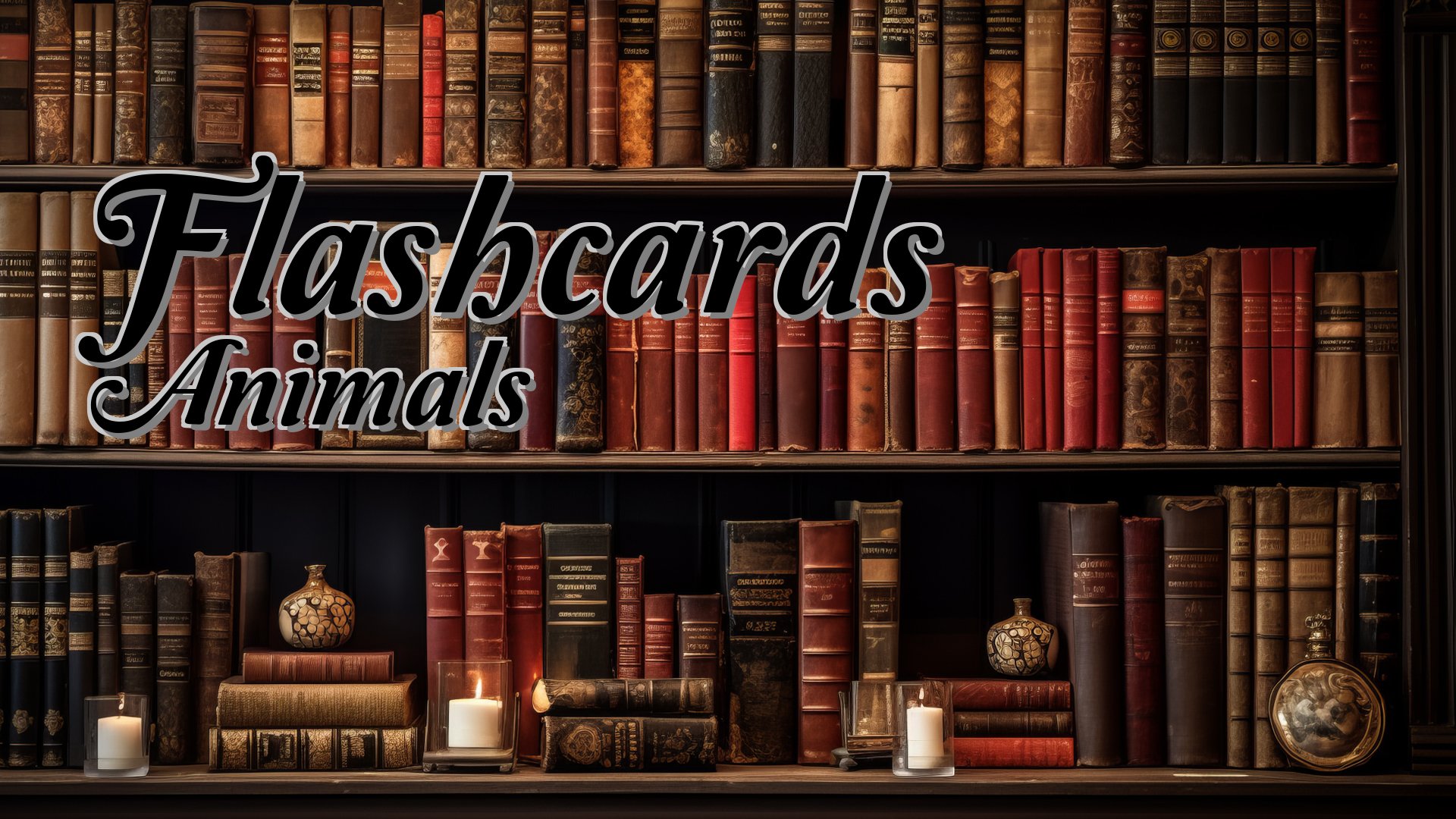 cover-Flashcards Animals