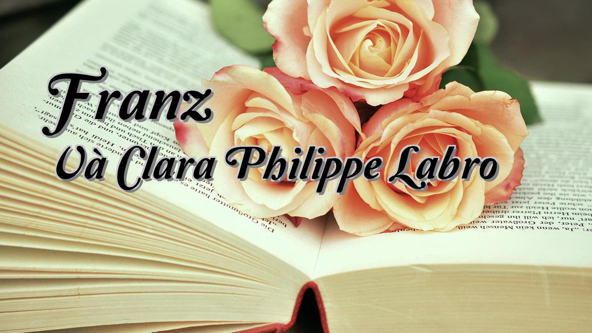 cover-Franz Và Clara Philippe Labro