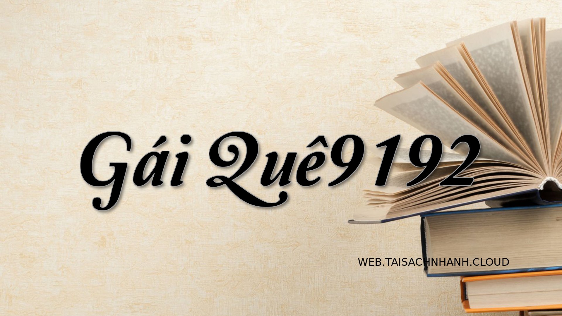 Cover Gai Que9192.jpg
