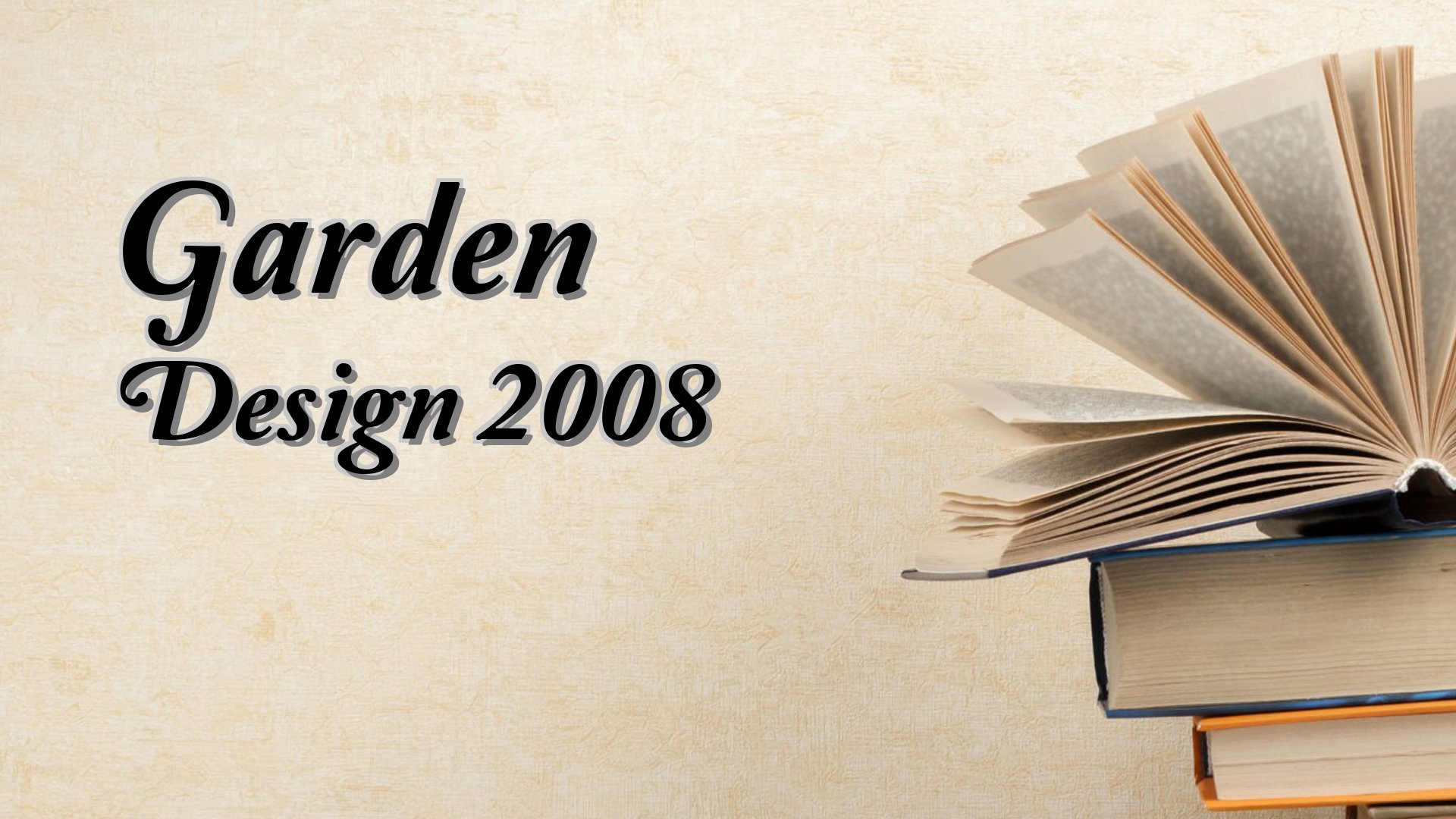 cover-Garden Design 2008