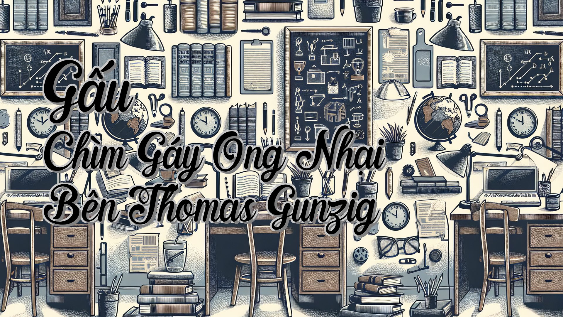 cover-Gấu Chìm Gáy Ong Nhại Bên Thomas Gunzig