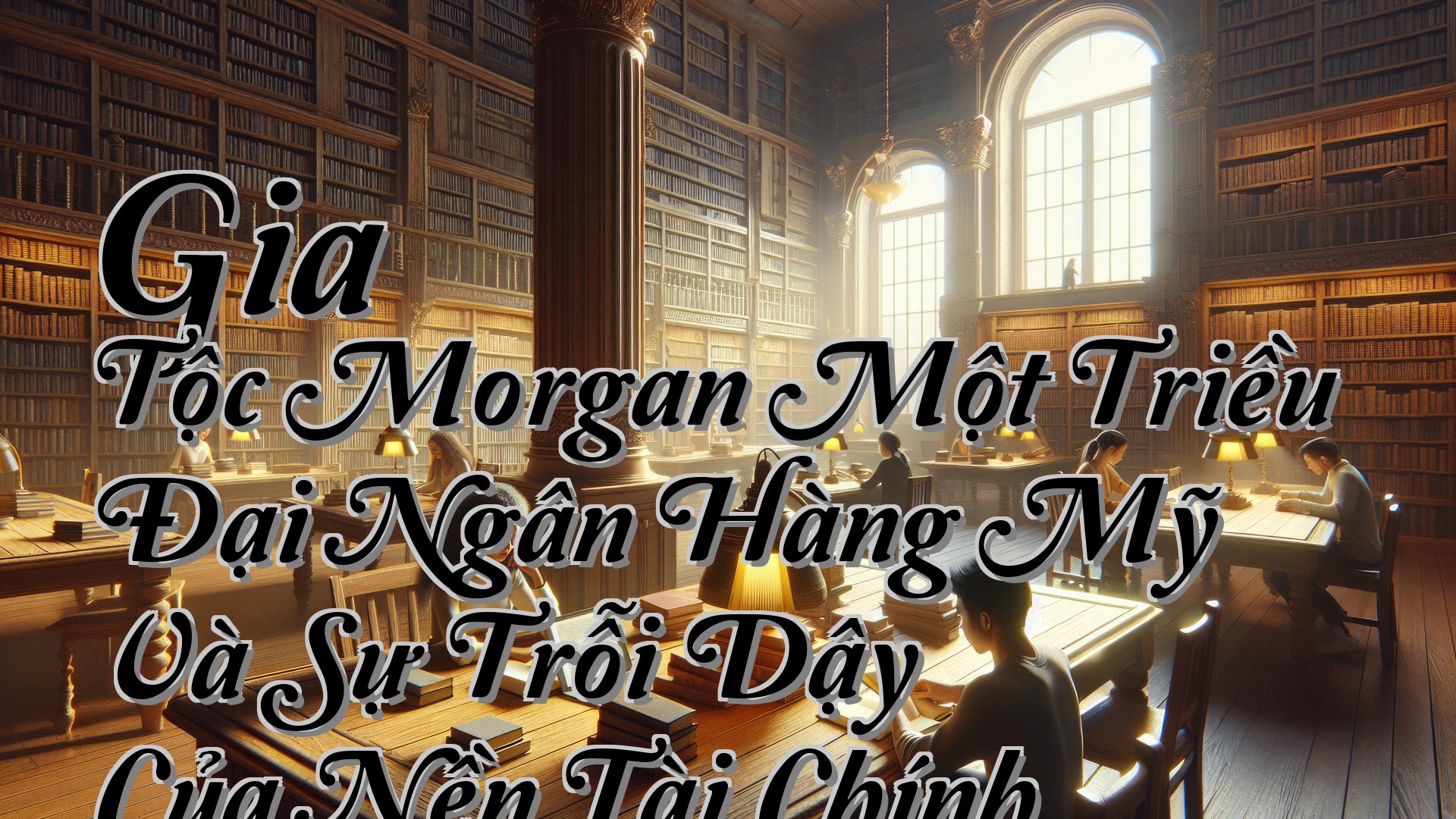 cover-Gia Tộc Morgan Một Triều Đại Ngân Hàng Mỹ Và Sự Trỗi Dậy Của Nền Tài Chính Hiện Đại Ron Chernow & Ninh Phạm (Dịch)