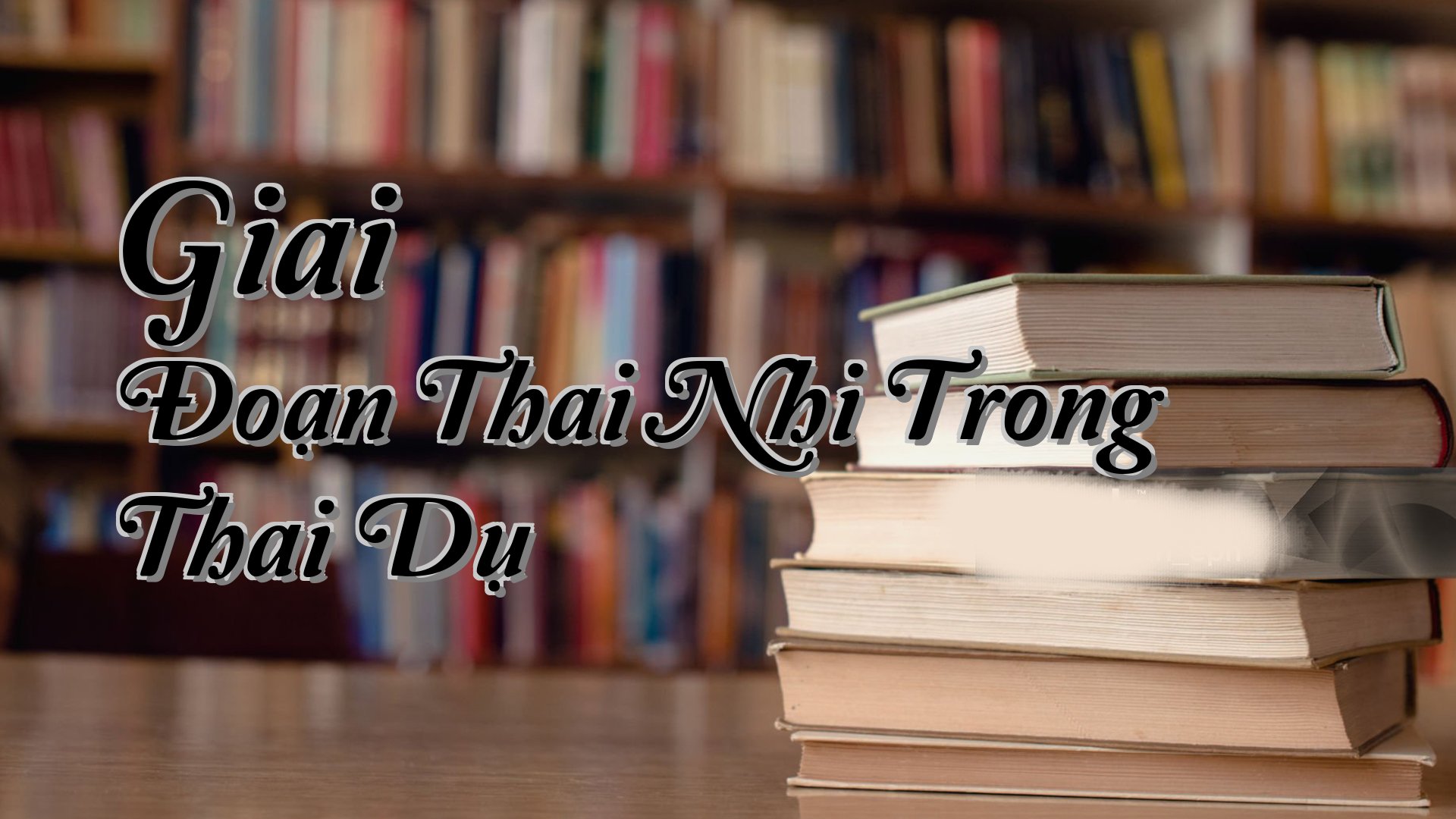 cover-Giai Đoạn Thai Nhi Trong Thai Dụ