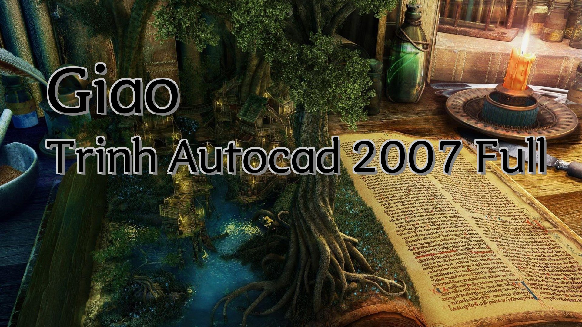 cover-Giao Trinh Autocad 2007 Full