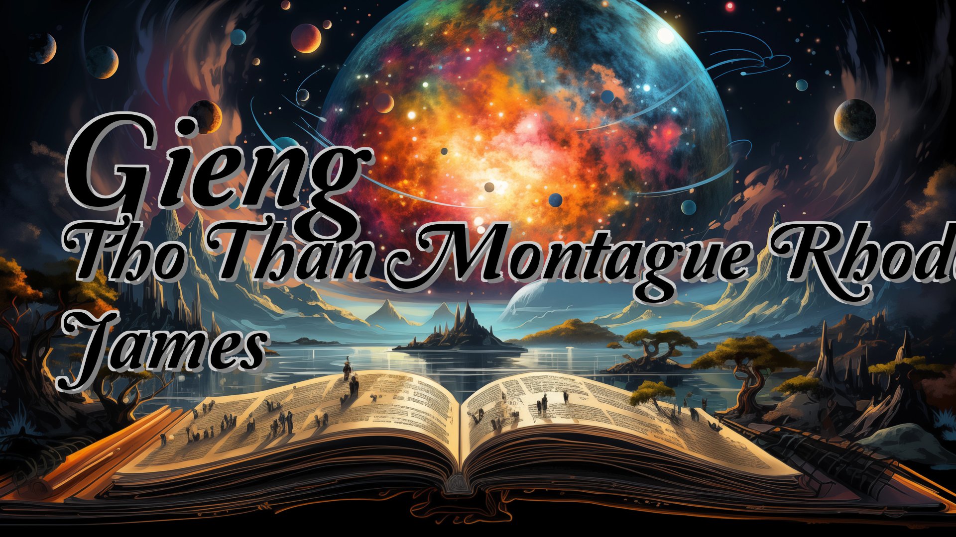 cover-Gieng Tho Than Montague Rhodes James