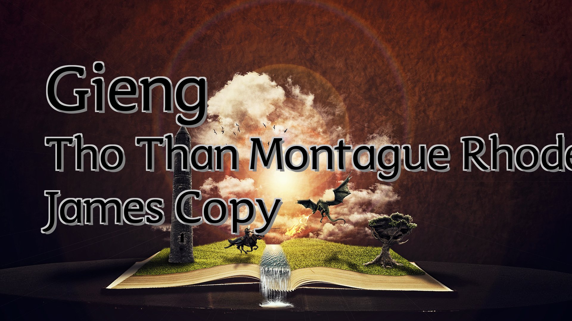 Cover image for Gieng Tho Than Montague Rhodes James Copy