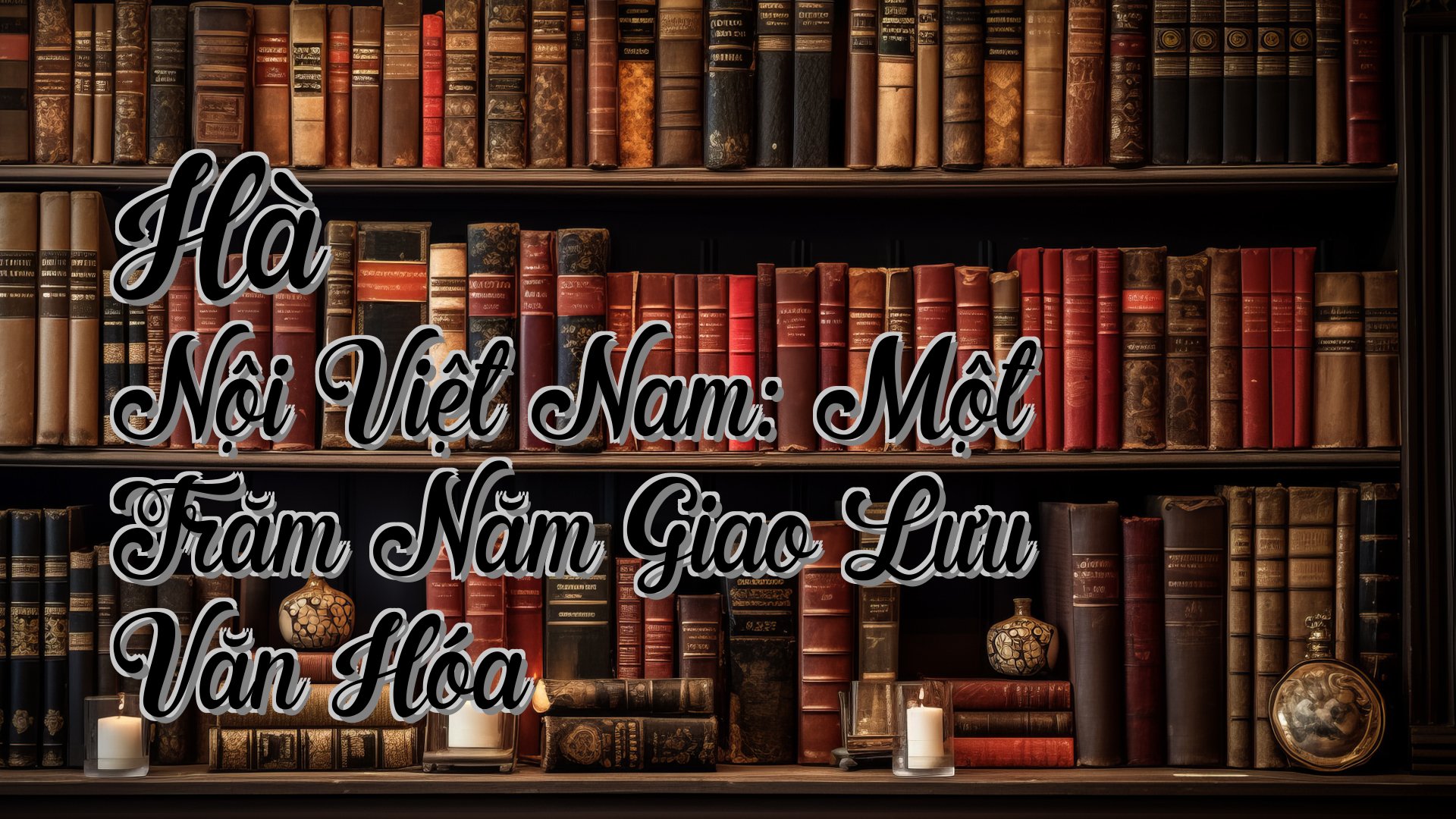 cover-Hà Nội Việt Nam: Một Trăm Năm Giao Lưu Văn Hóa