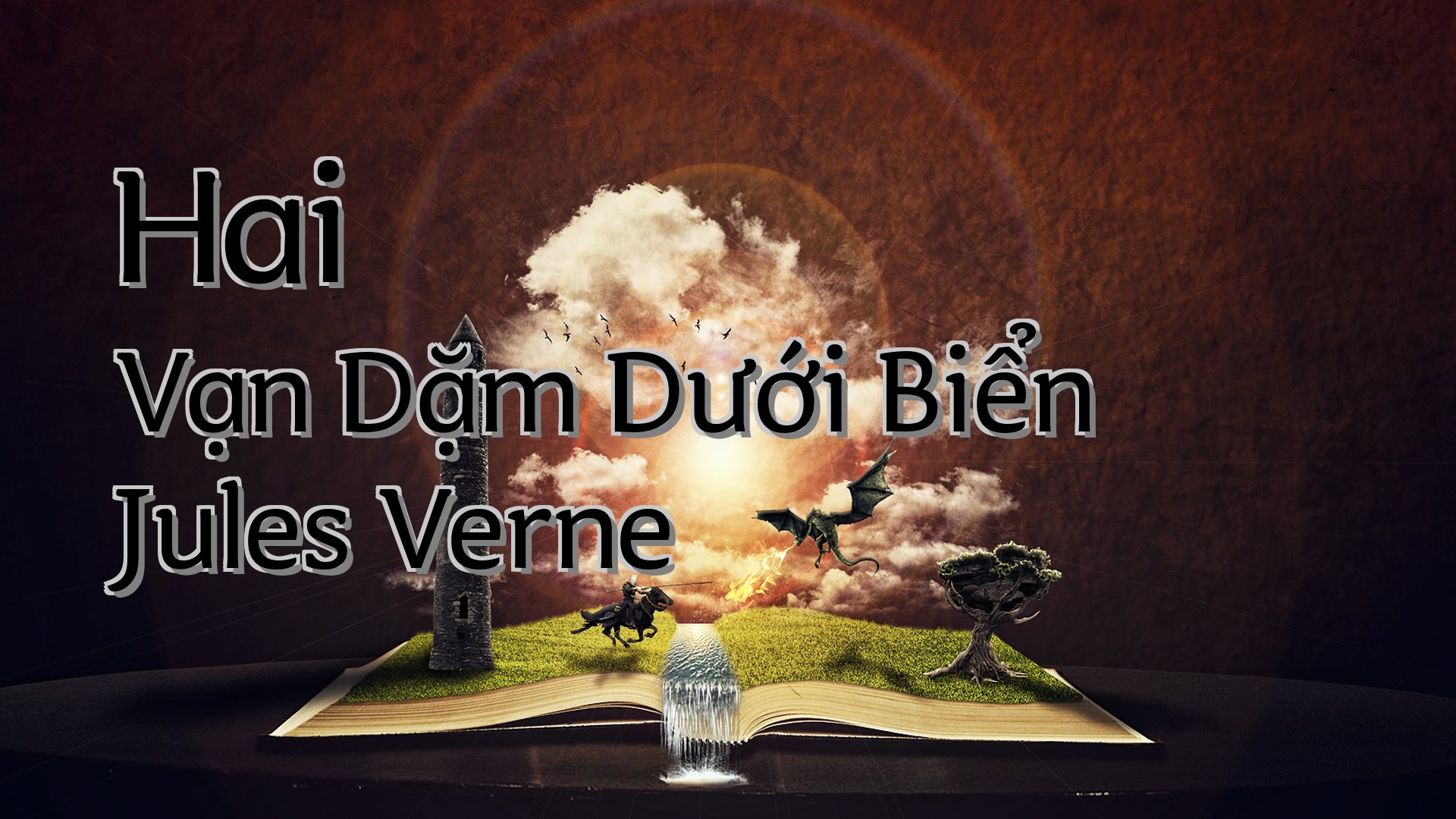 Cover image for Hai Vạn Dặm Dưới Biển Jules Verne