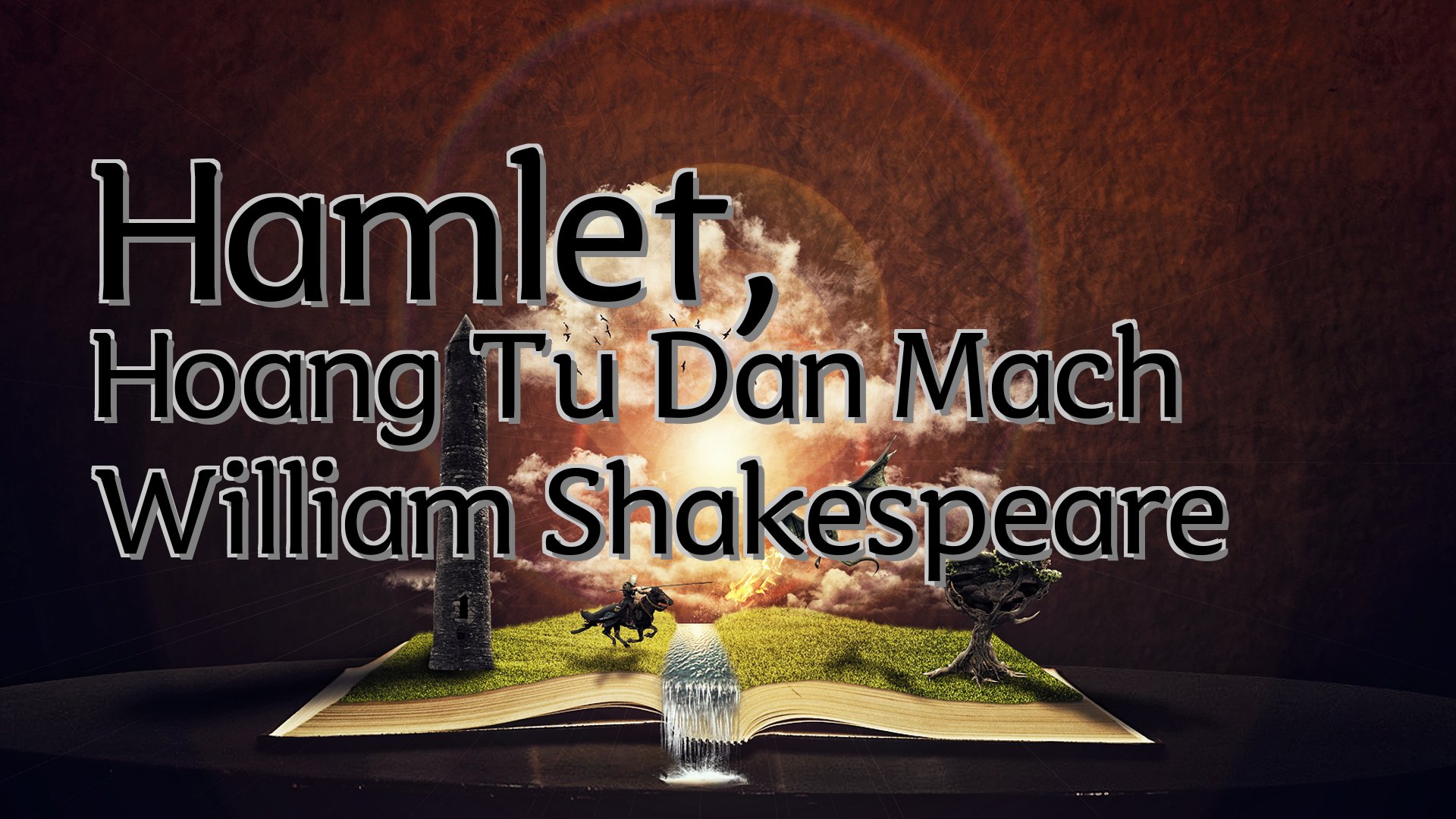 cover-Hamlet, Hoang Tu Dan Mach William Shakespeare