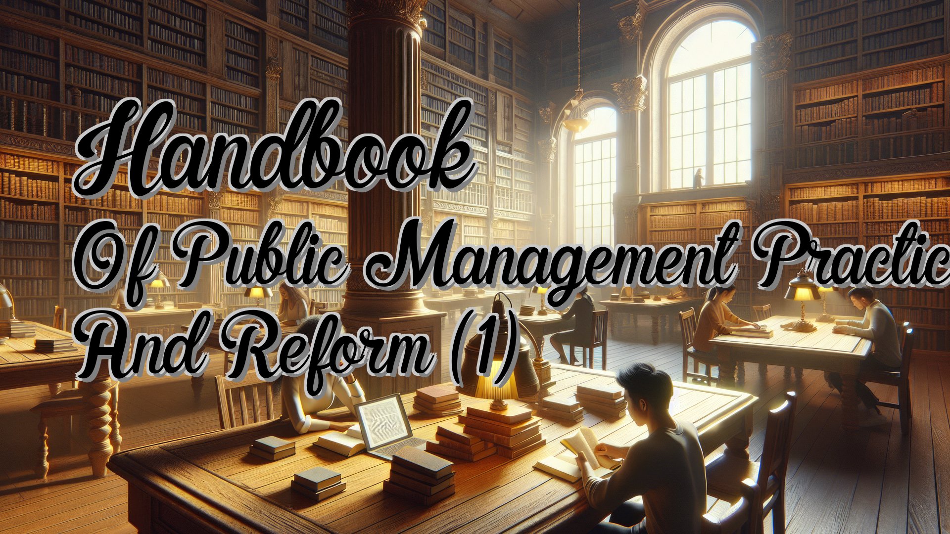 Cover image for Handbook Of Public Management Practice And Reform (1)