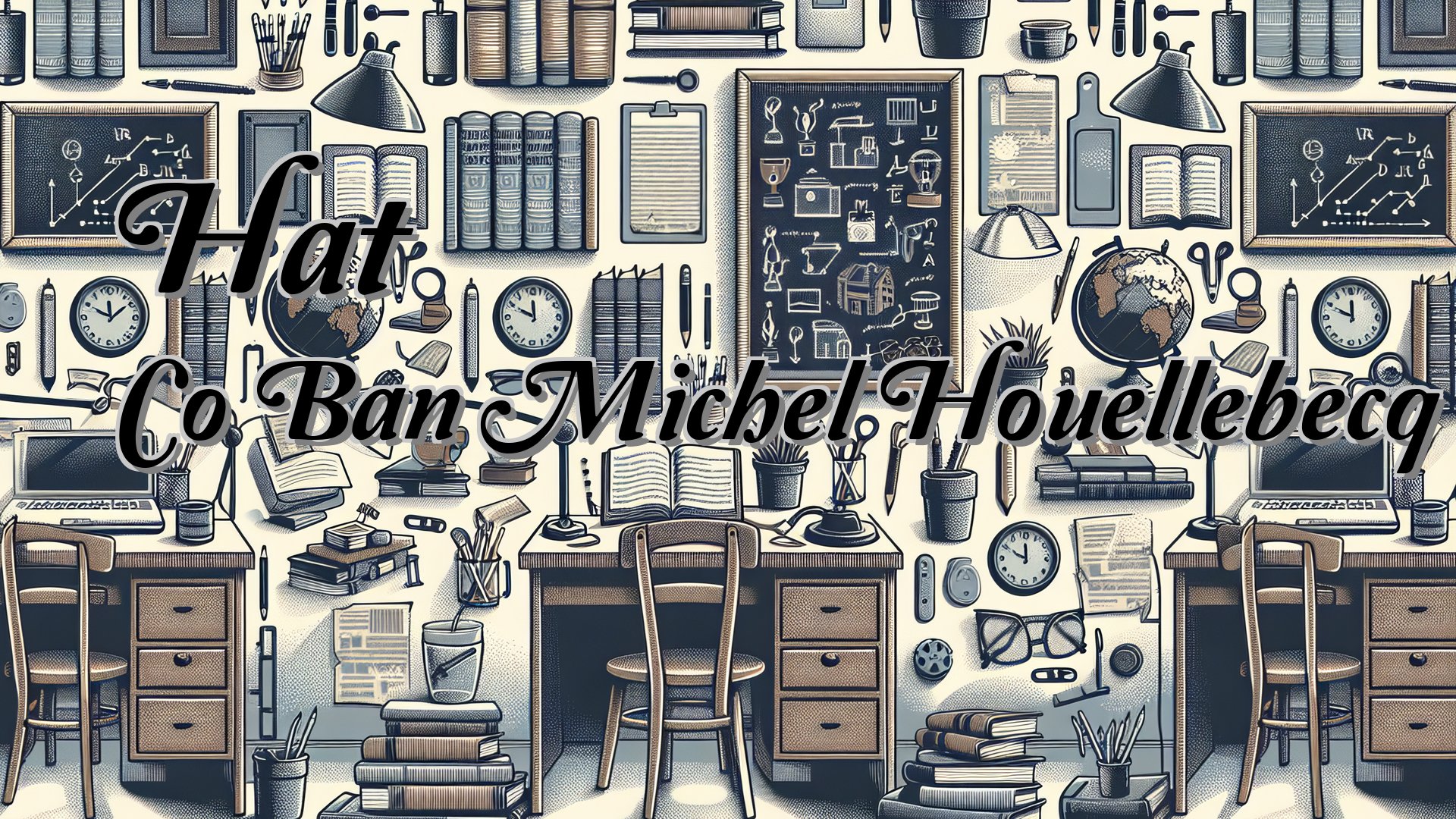 Cover image for Hat Co Ban Michel Houellebecq