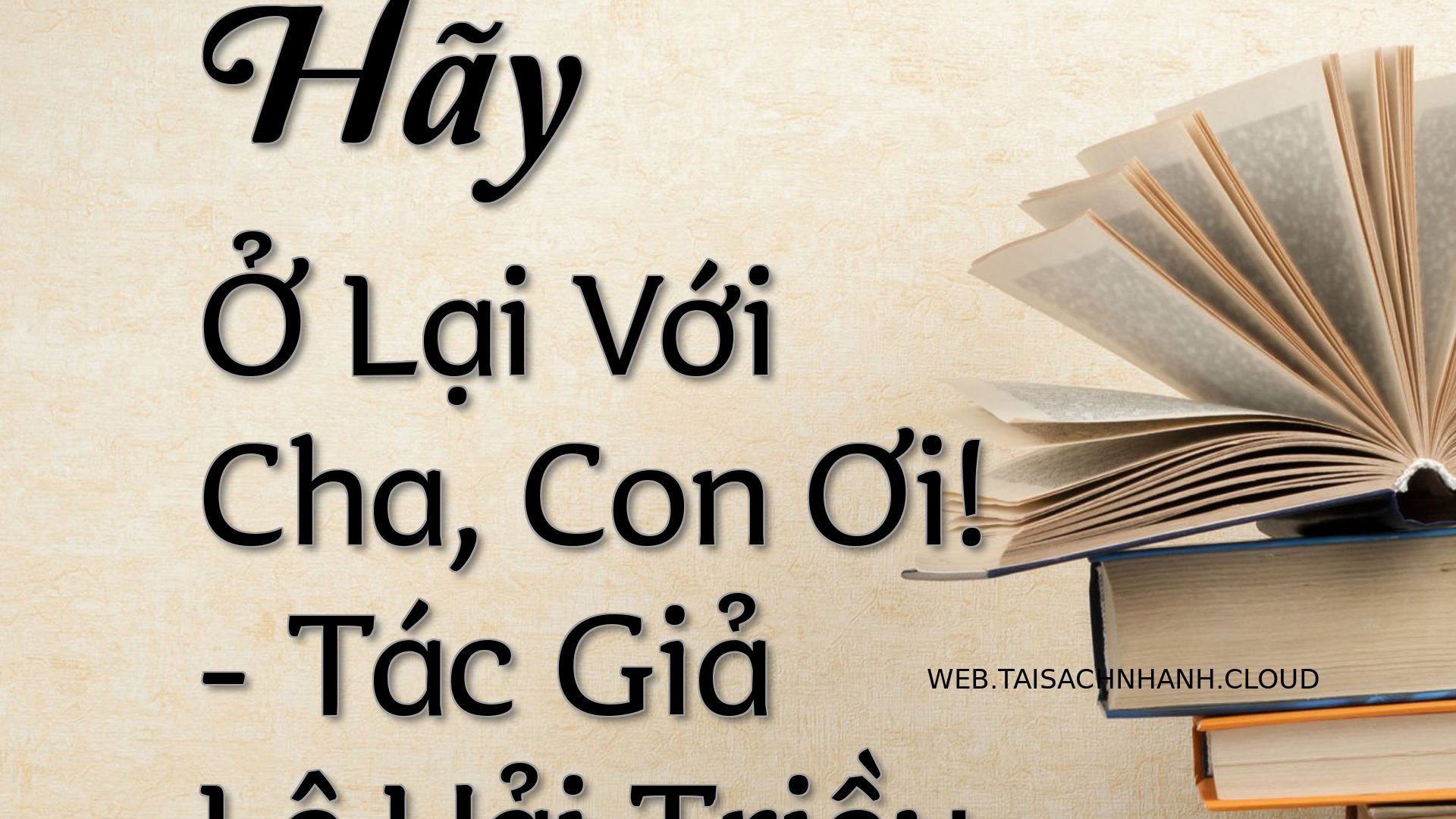 Cover Hay O Lai Voi Cha .jpg