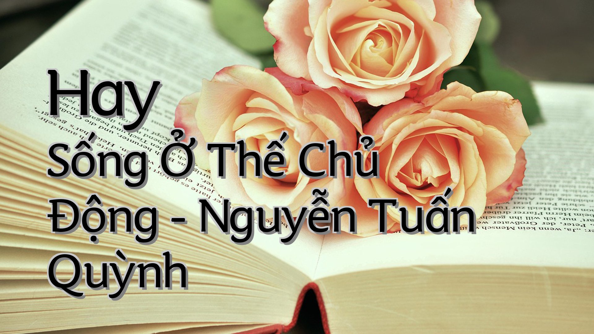 cover-Hay Sống Ở Thế Chủ Động - Nguyễn Tuấn Quỳnh