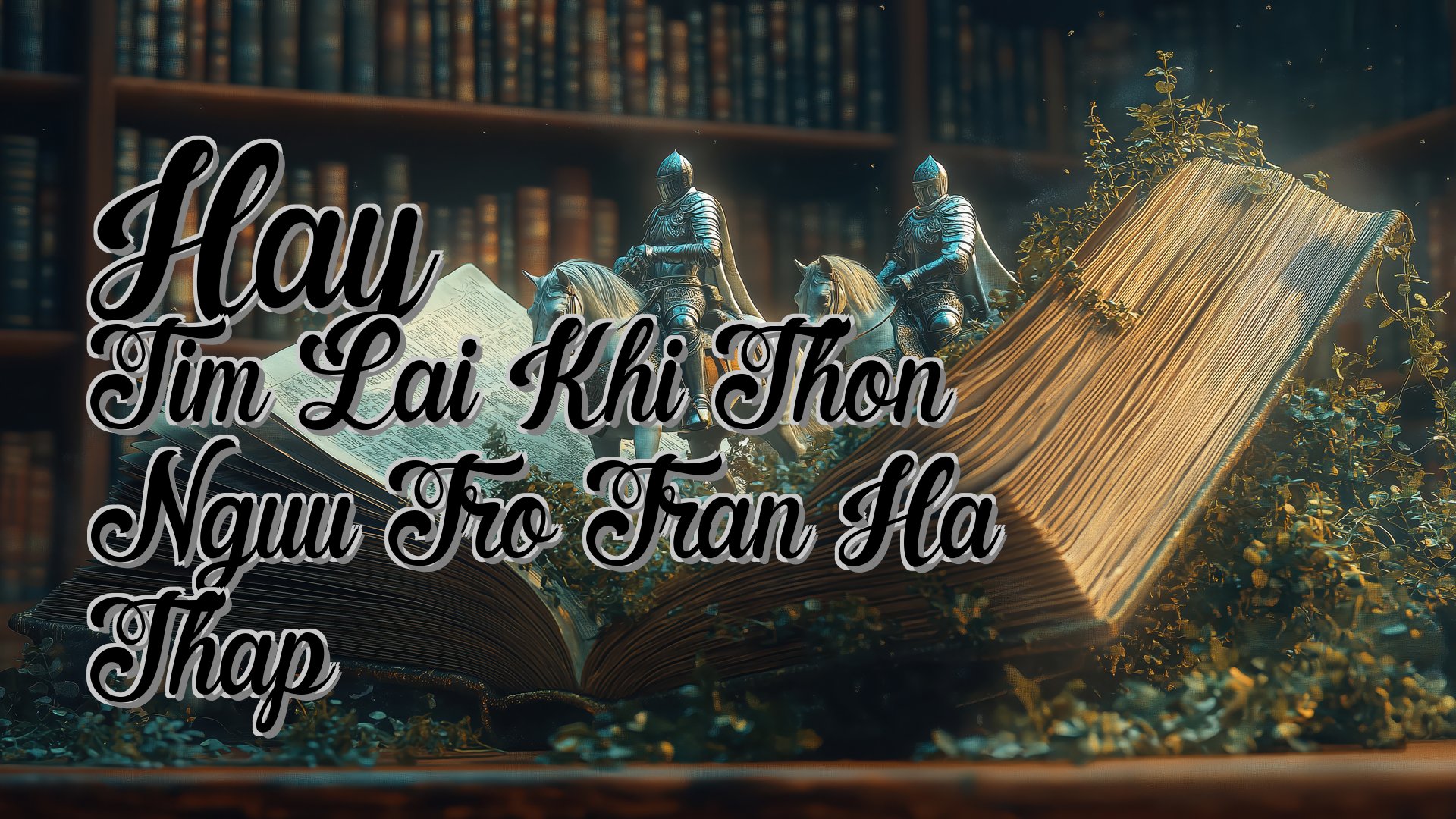 cover-Hay Tim Lai Khi Thon Nguu Tro Tran Ha Thap