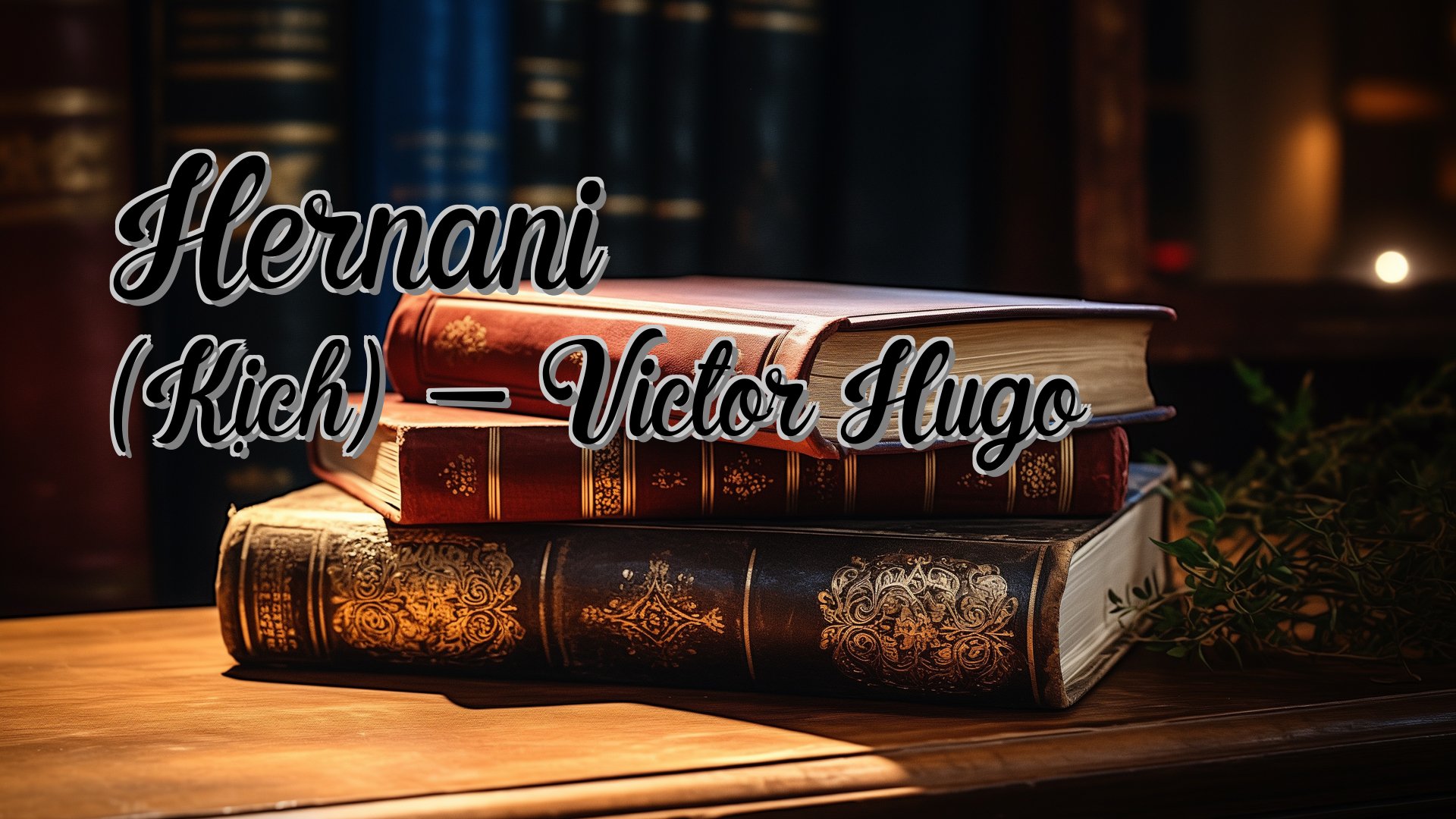 cover-Hernani (Kịch) - Victor Hugo