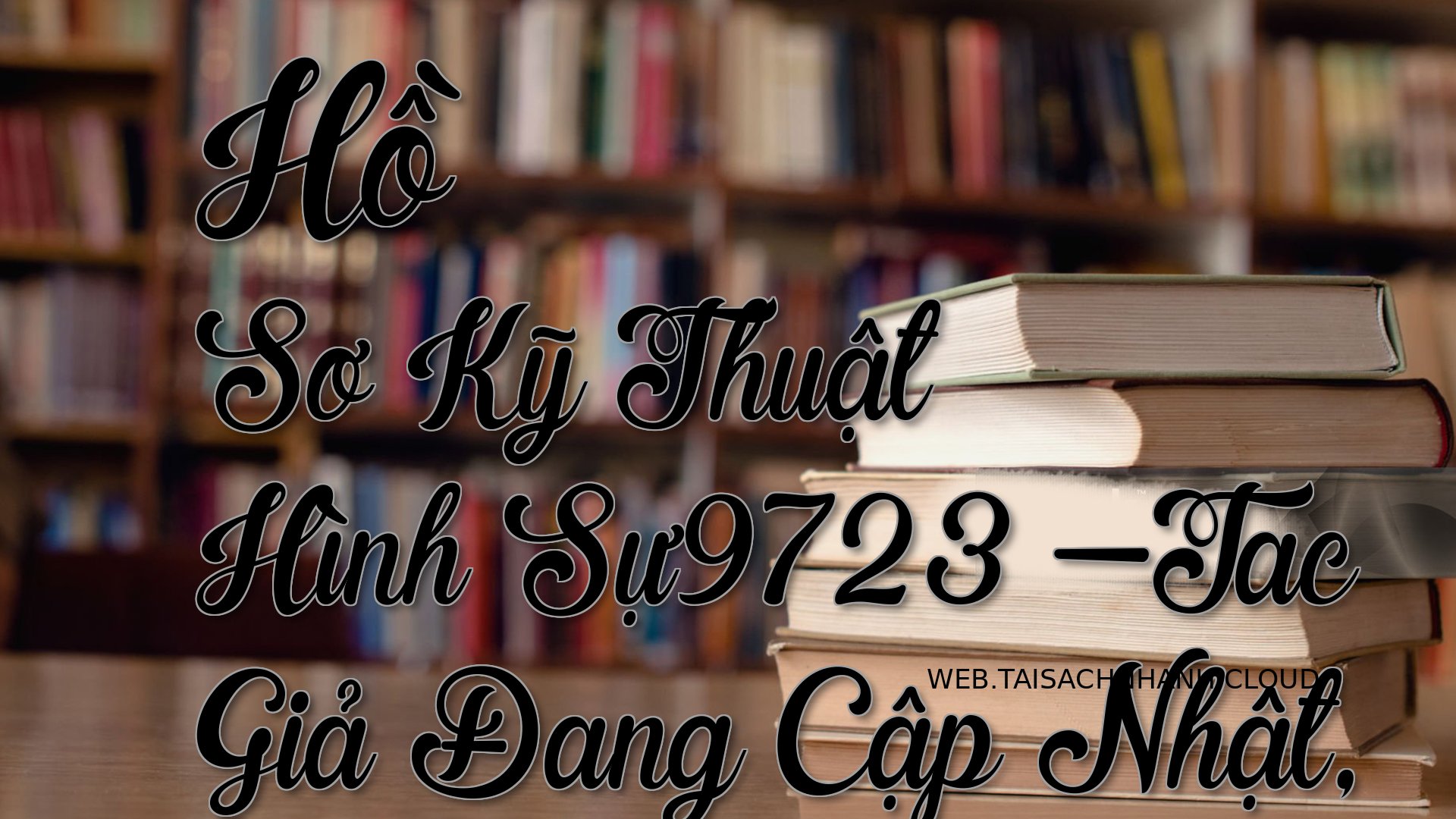 Cover Ho So Ky Thuat Hinh .jpg