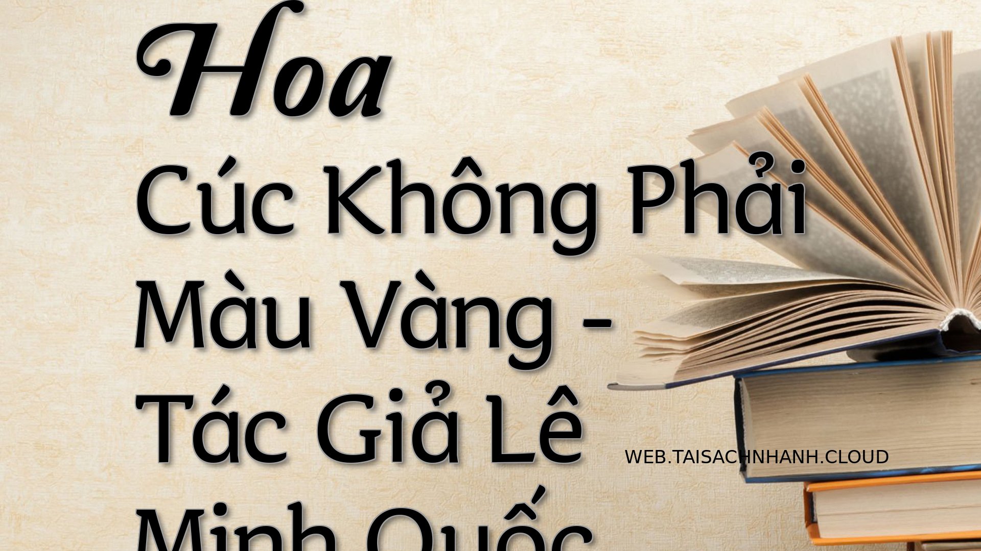 Cover Hoa Cuc Khong Phai M.jpg