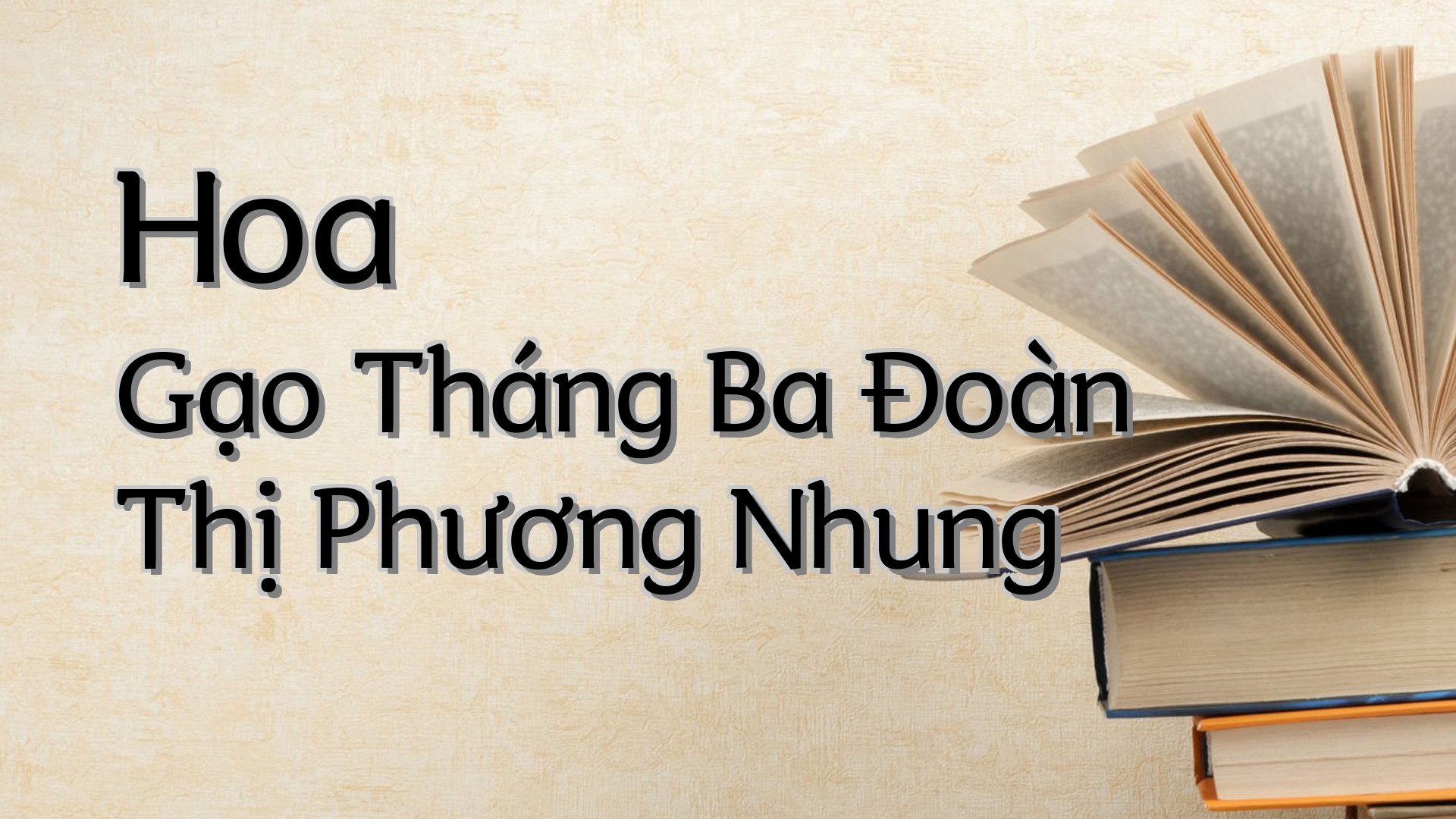 cover-Hoa Gạo Tháng Ba Đoàn Thị Phương Nhung