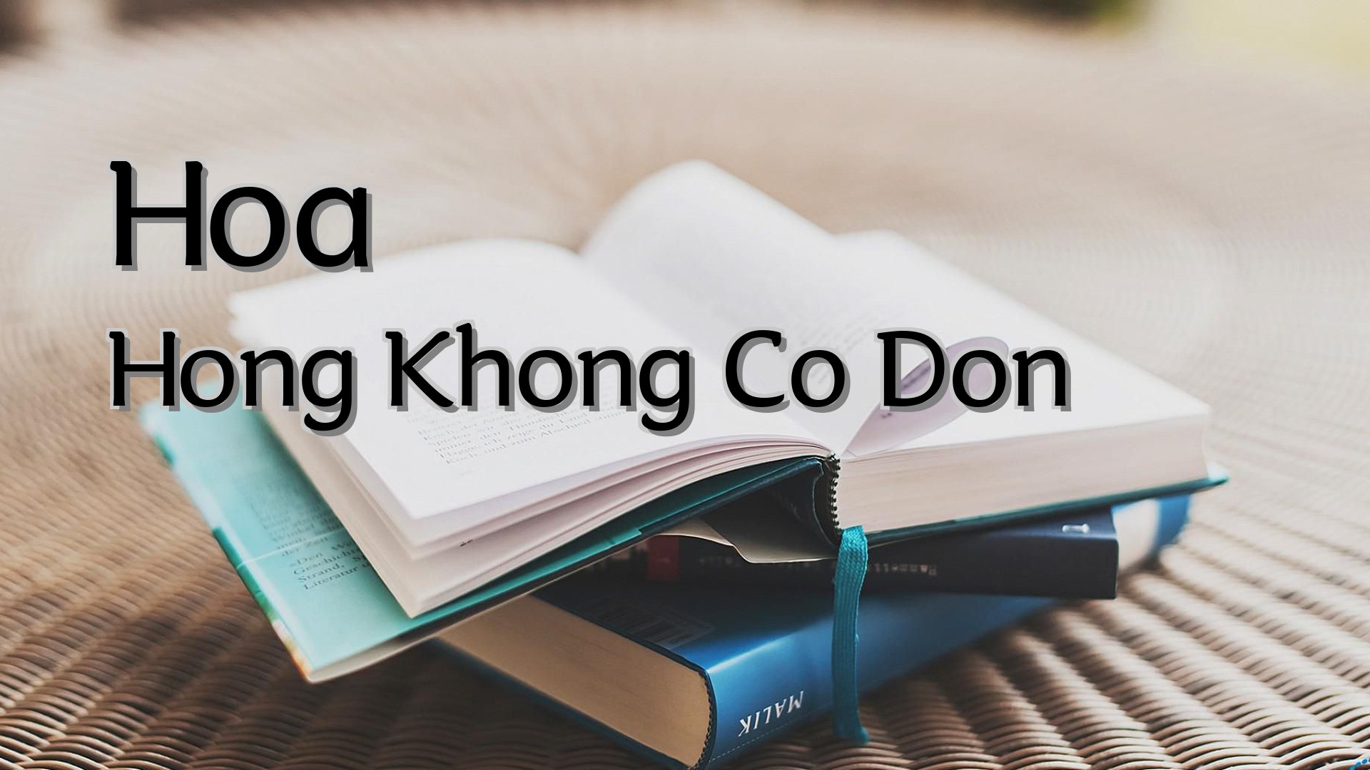 Cover image for Hoa Hong Khong Co Don