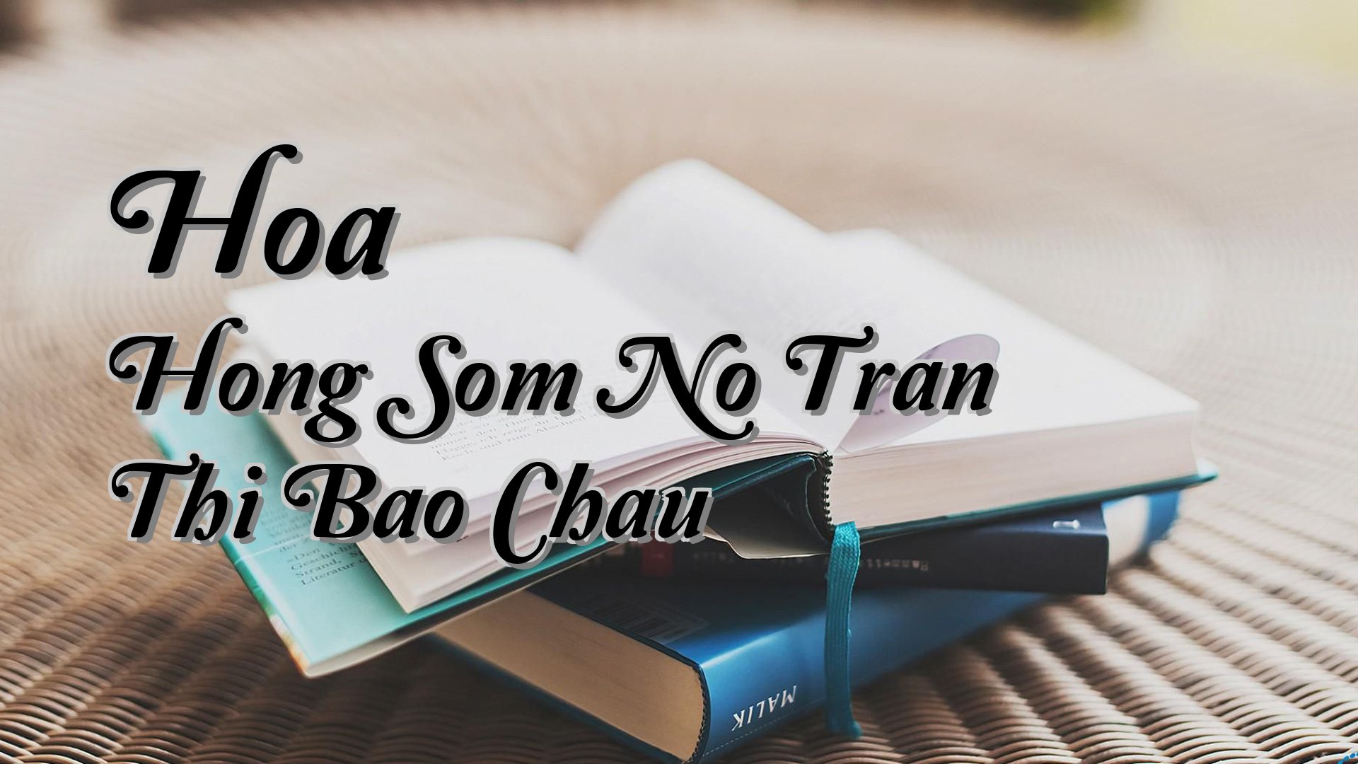 Cover image for Hoa Hong Som No Tran Thi Bao Chau