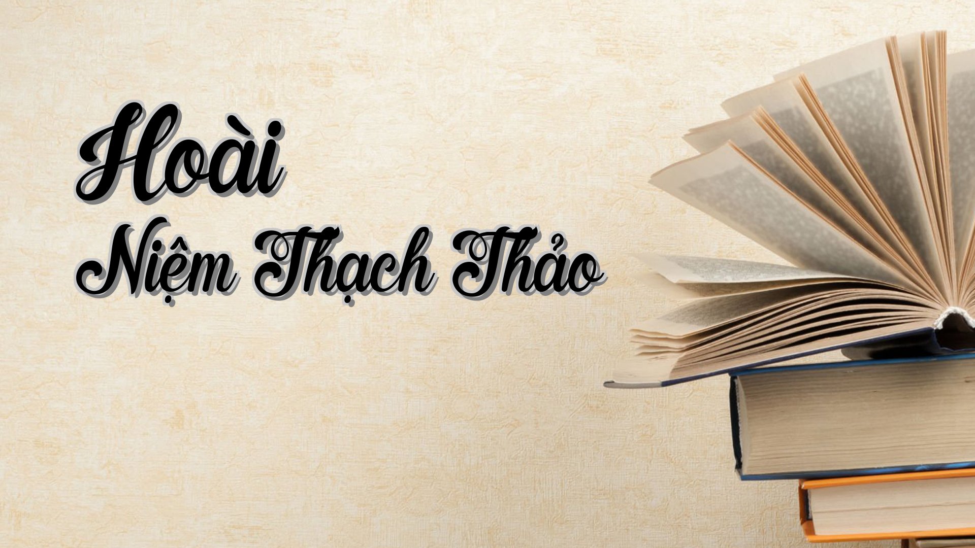 cover-Hoài Niệm Thạch Thảo