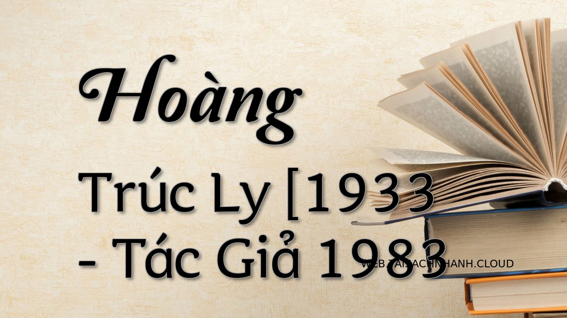Cover Hoang Truc Ly 1933.jpg