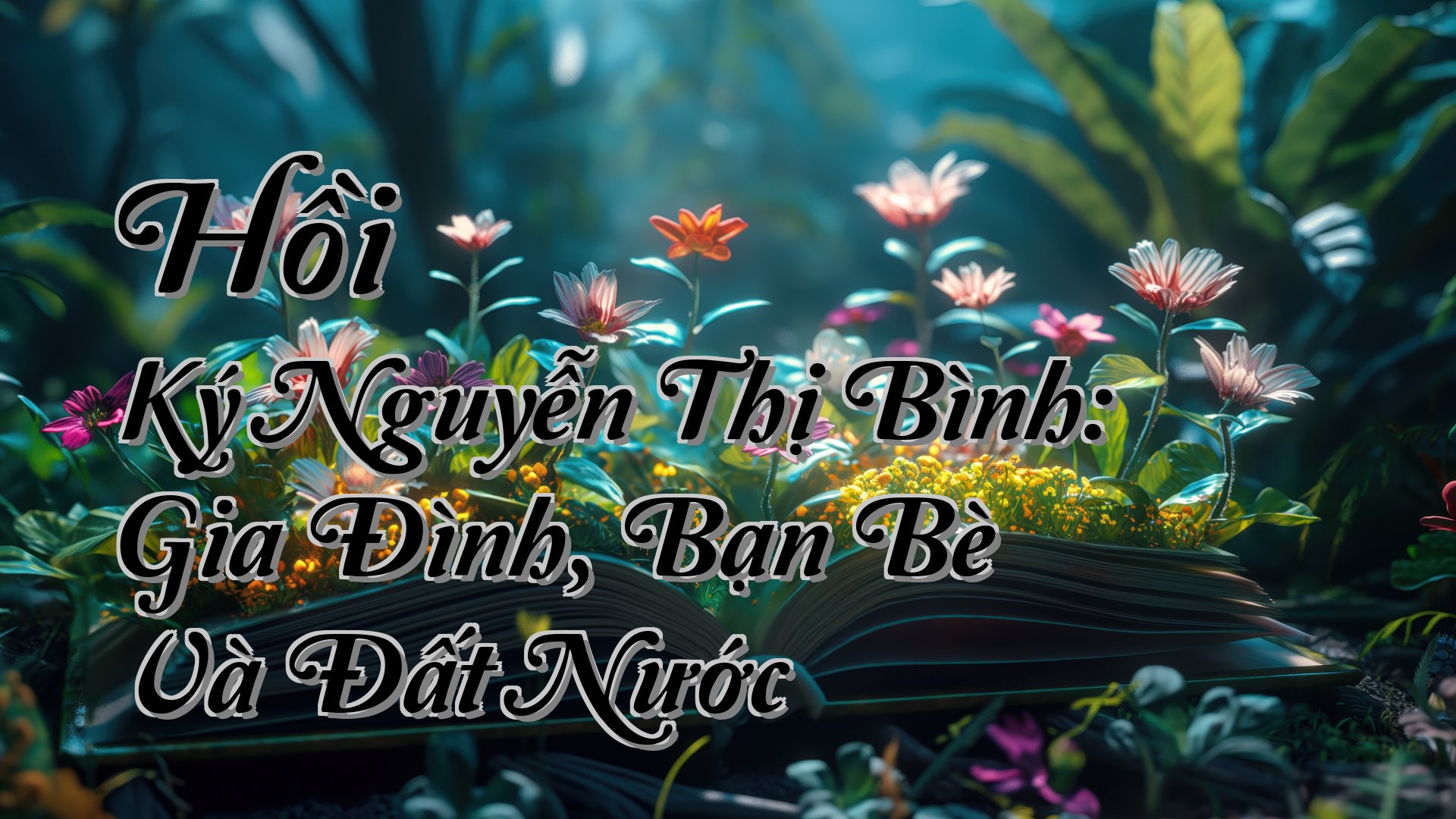 cover-Hồi Ký Nguyễn Thị Bình: Gia Đình, Bạn Bè Và Đất Nước