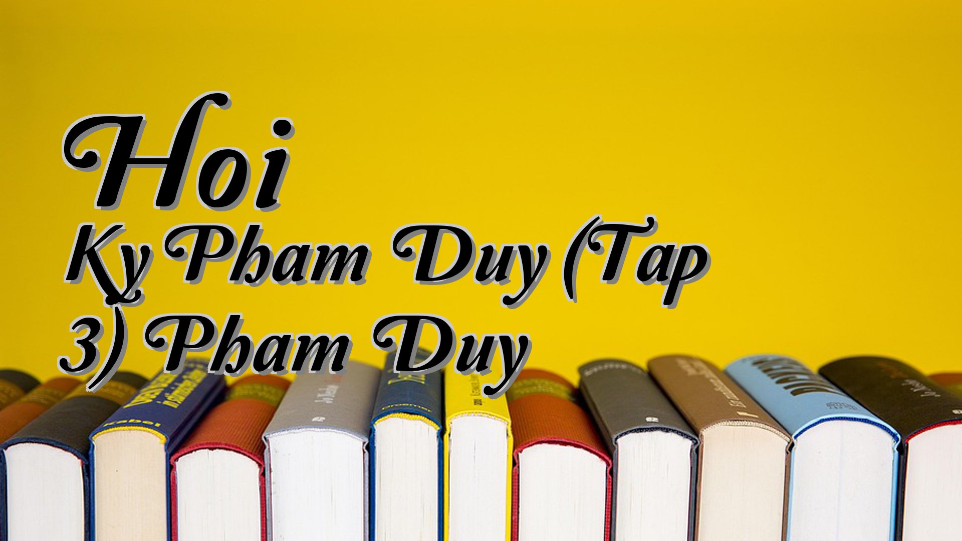 cover-Hoi Ky Pham Duy (Tap 3) Pham Duy