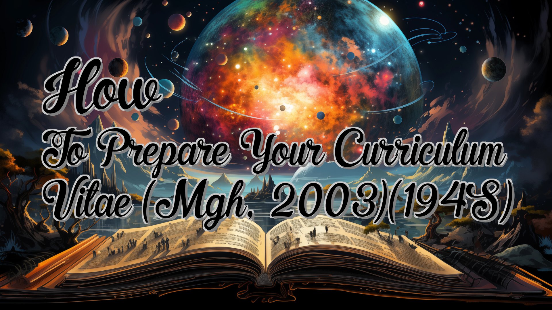 cover-How To Prepare Your Curriculum Vitae (Mgh, 2003)(194S)