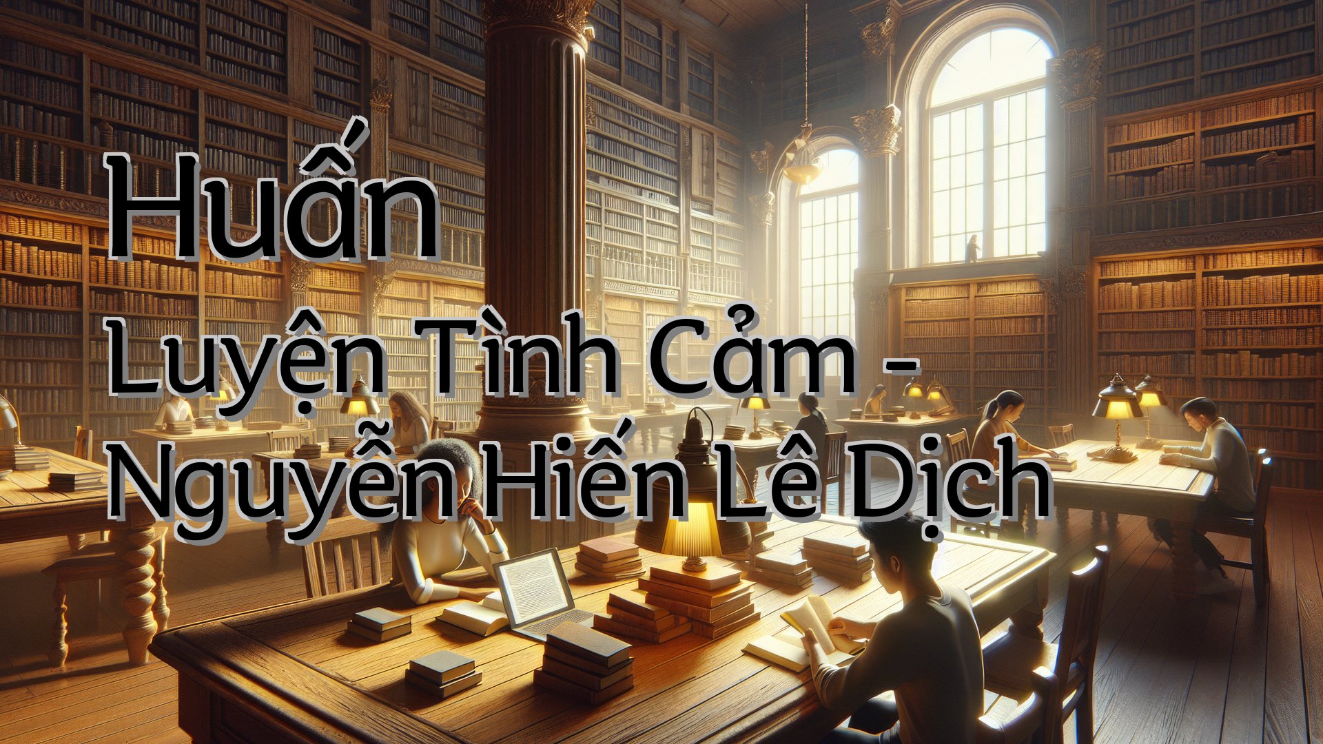 cover-Huấn Luyện Tình Cảm - Nguyễn Hiến Lê Dịch