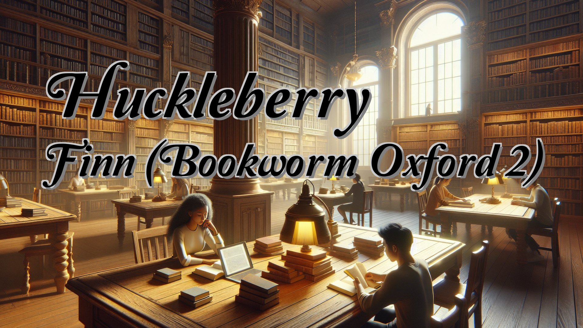 cover-Huckleberry Finn (Bookworm Oxford 2)