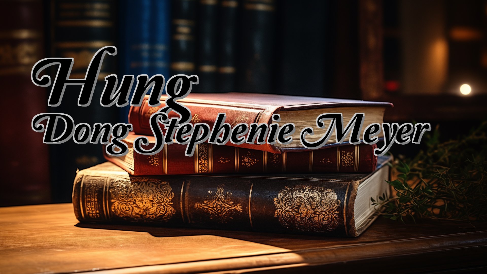 cover-Hung Dong Stephenie Meyer
