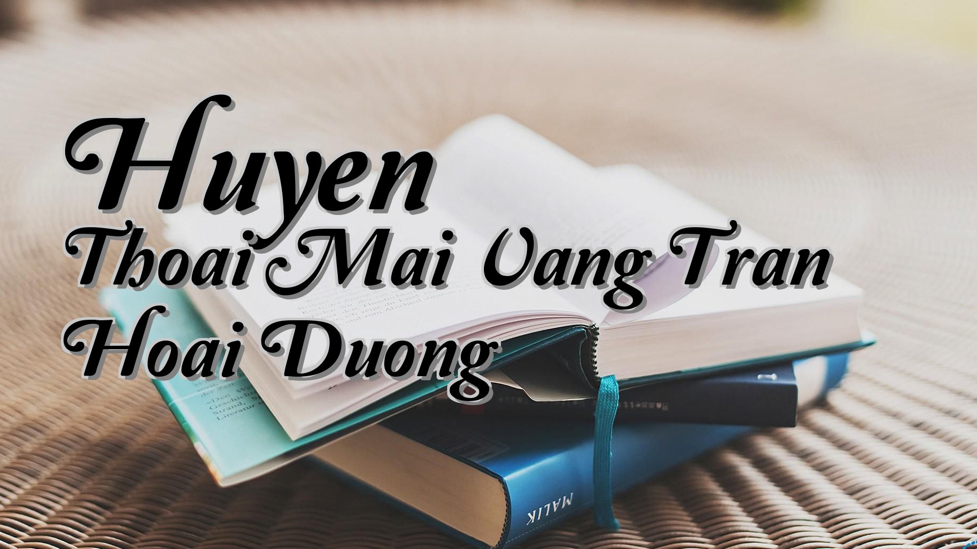 cover-Huyen Thoai Mai Vang Tran Hoai Duong