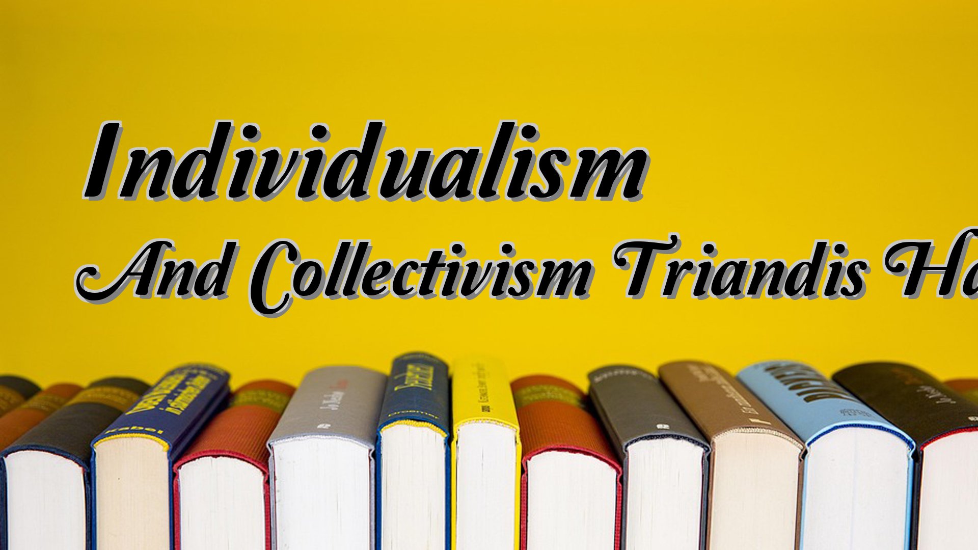 Cover image for Individualism And Collectivism Triandis Harry
