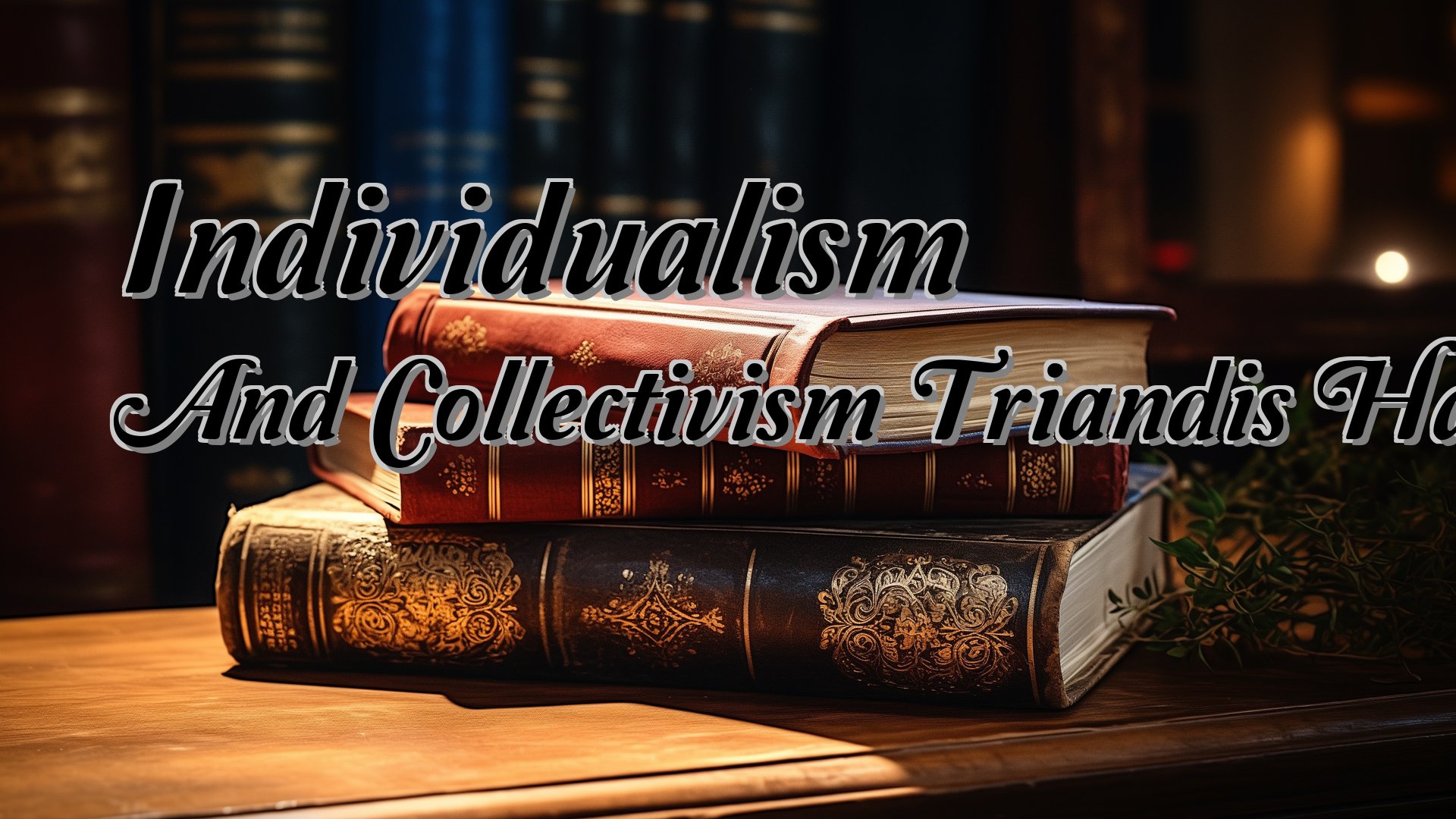 Cover image for Individualism And Collectivism Triandis Harry