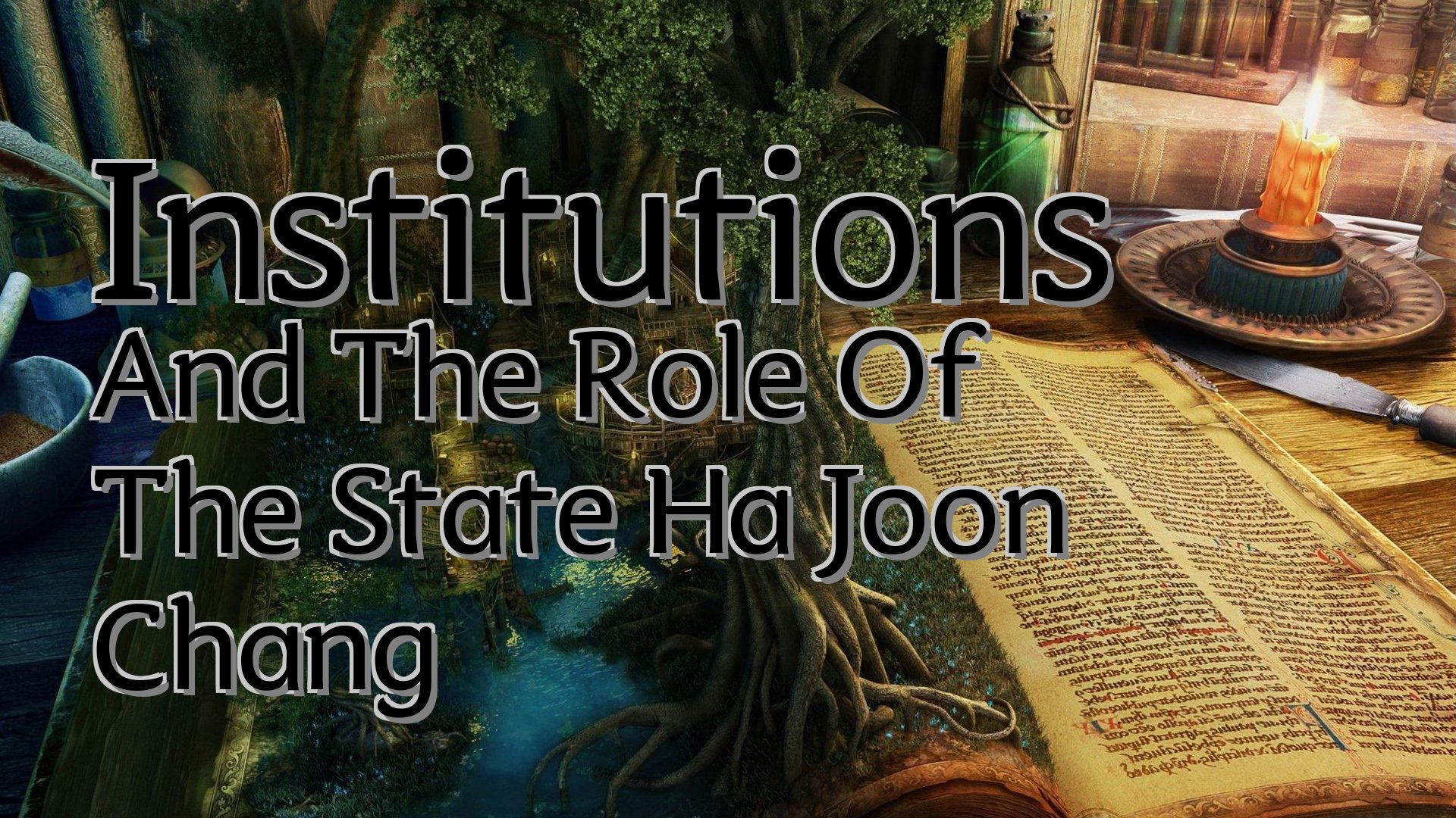 cover-Institutions And The Role Of The State Ha Joon Chang