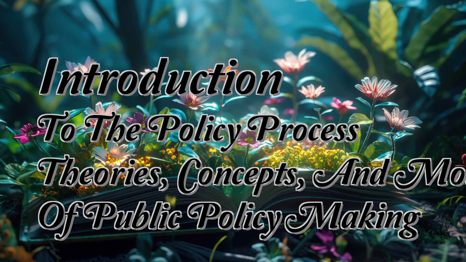 cover-Introduction To The Policy Process Theories, Concepts, And Models Of Public Policy Making