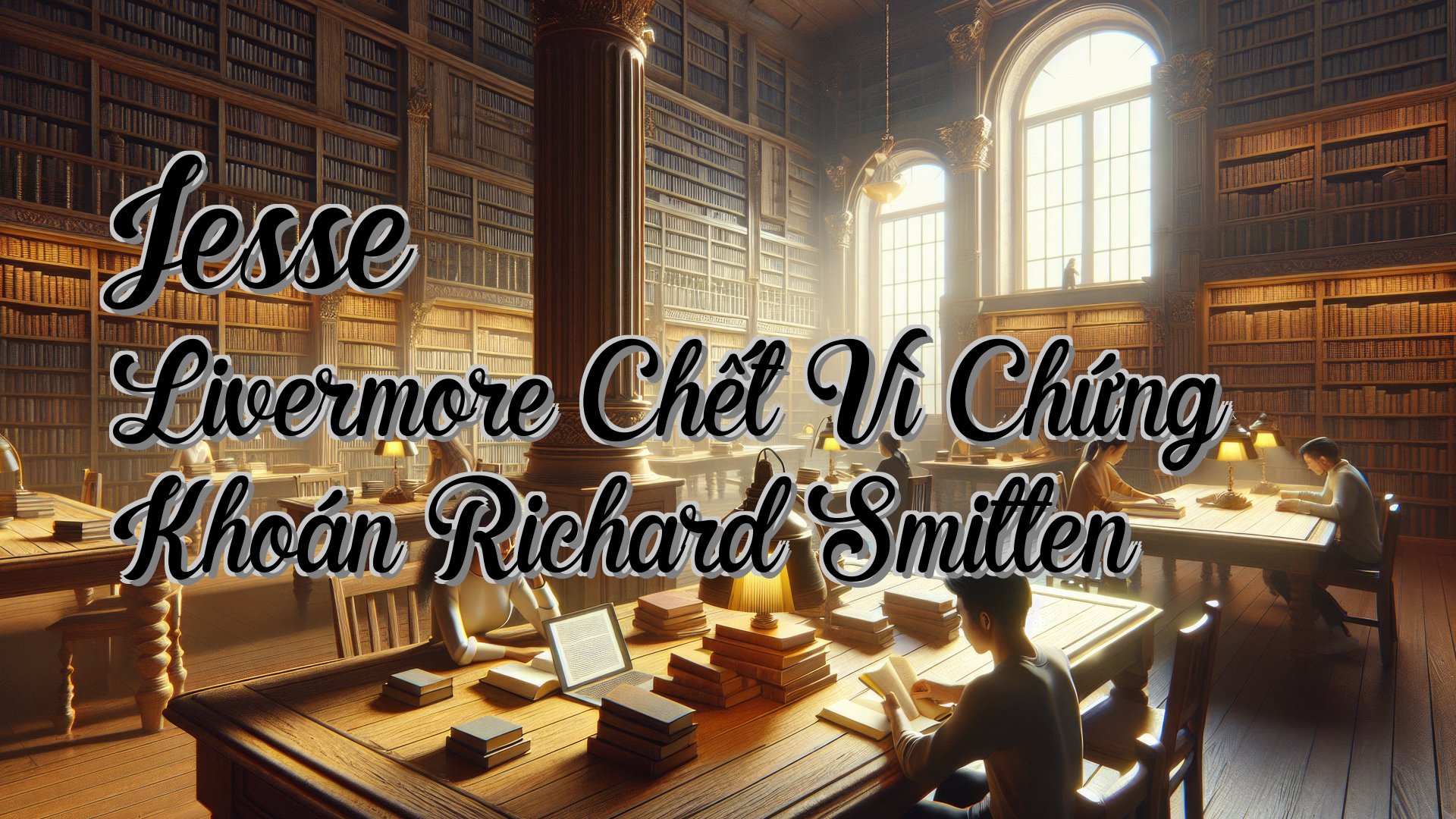 cover-Jesse Livermore Chết Vì Chứng Khoán Richard Smitten