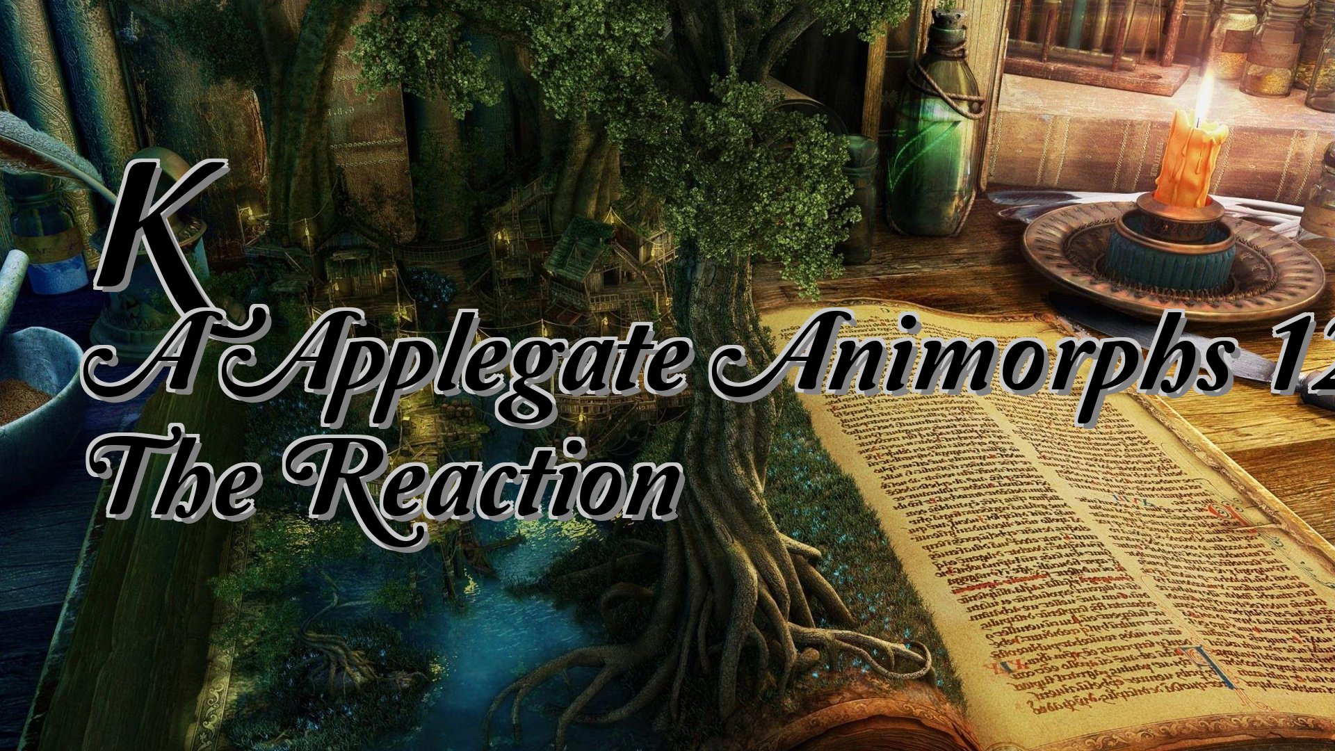 cover-K A Applegate Animorphs 12 The Reaction