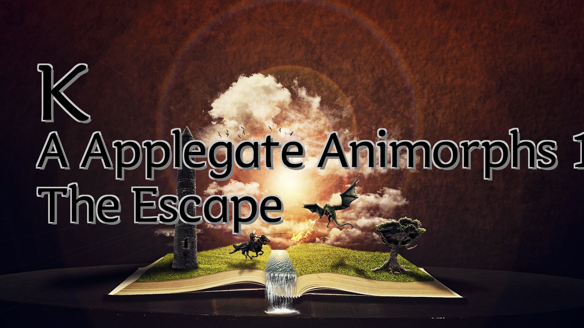 cover-K A Applegate Animorphs 15 The Escape