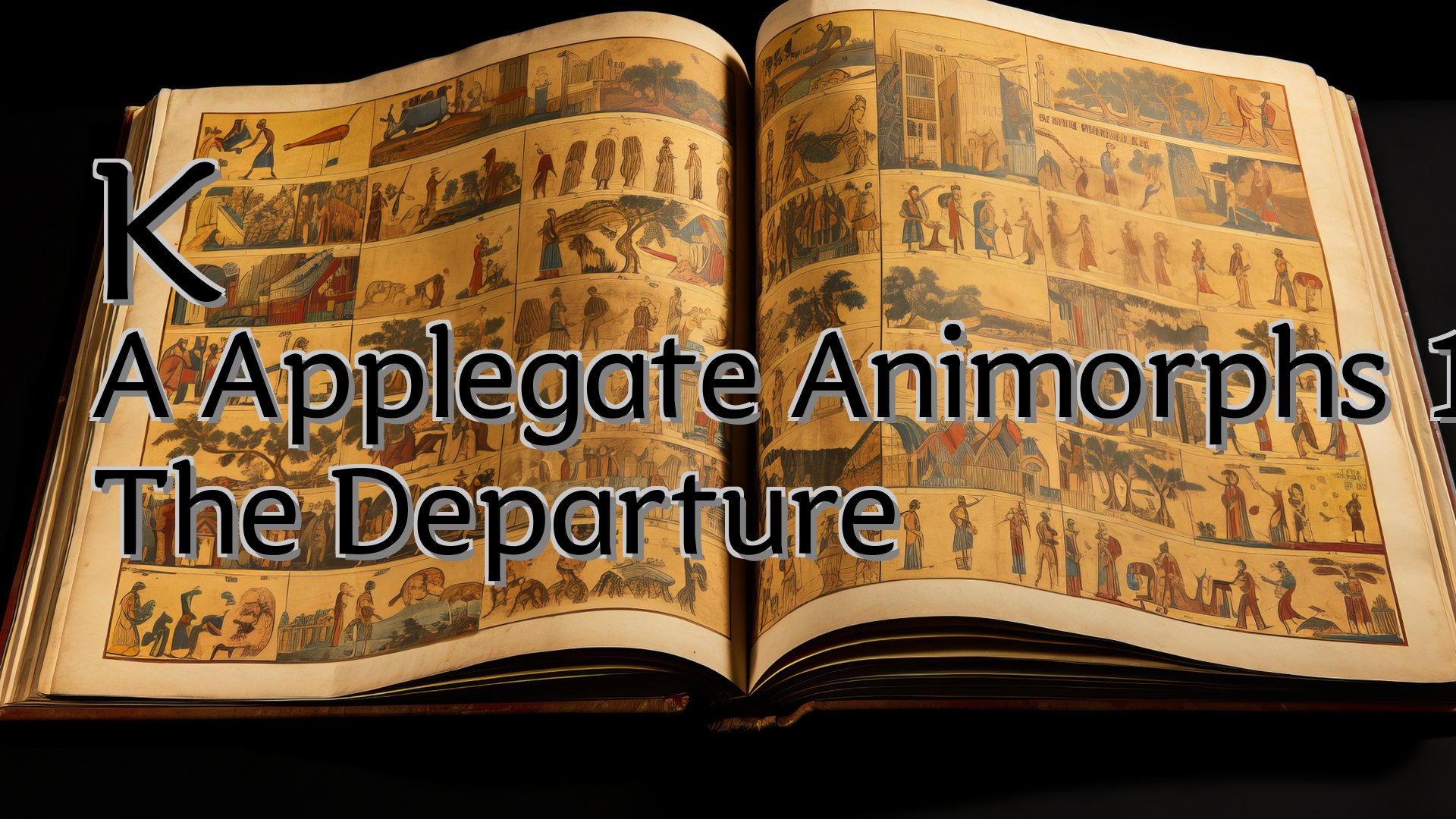 cover-K A Applegate Animorphs 19 The Departure