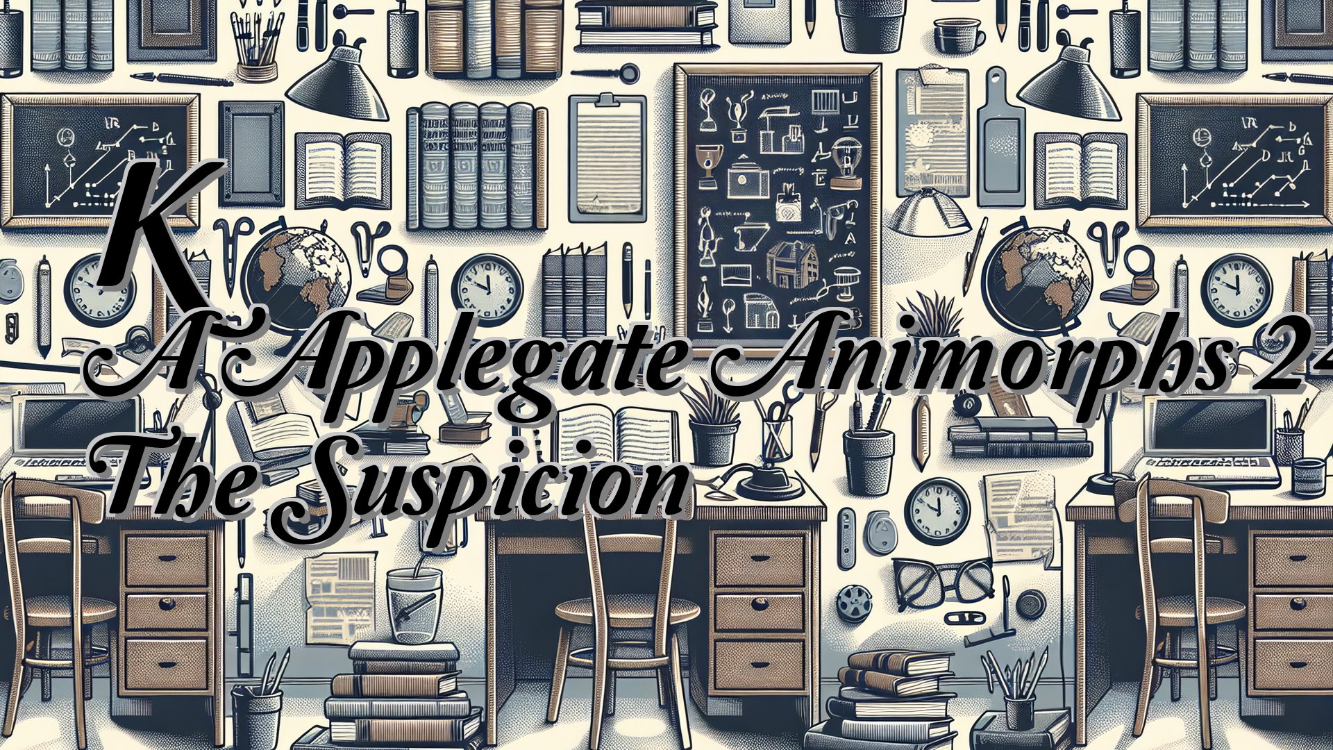 cover-K A Applegate Animorphs 24 The Suspicion